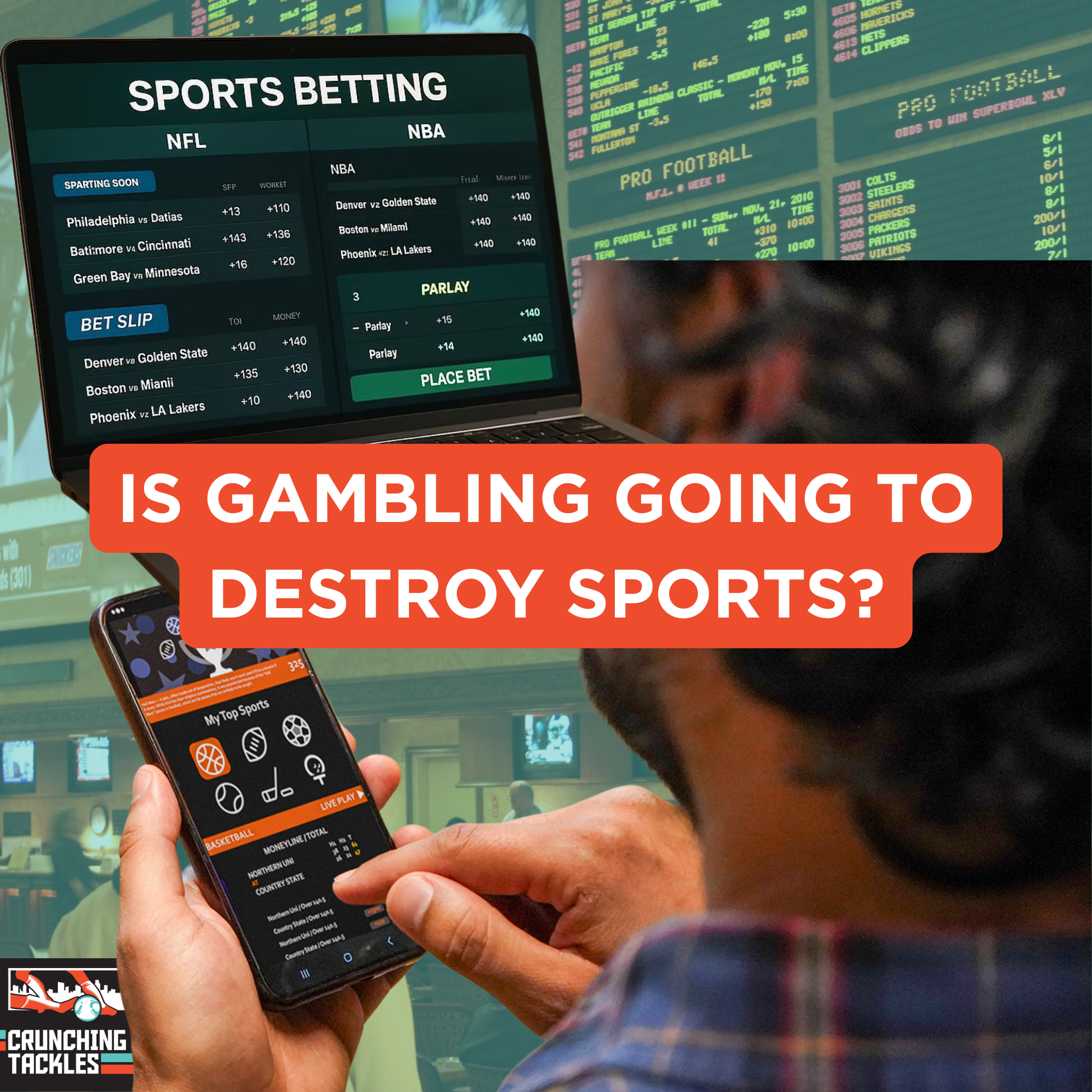 Episode 188: A Sports Gambling Deep-Dive episode artwork