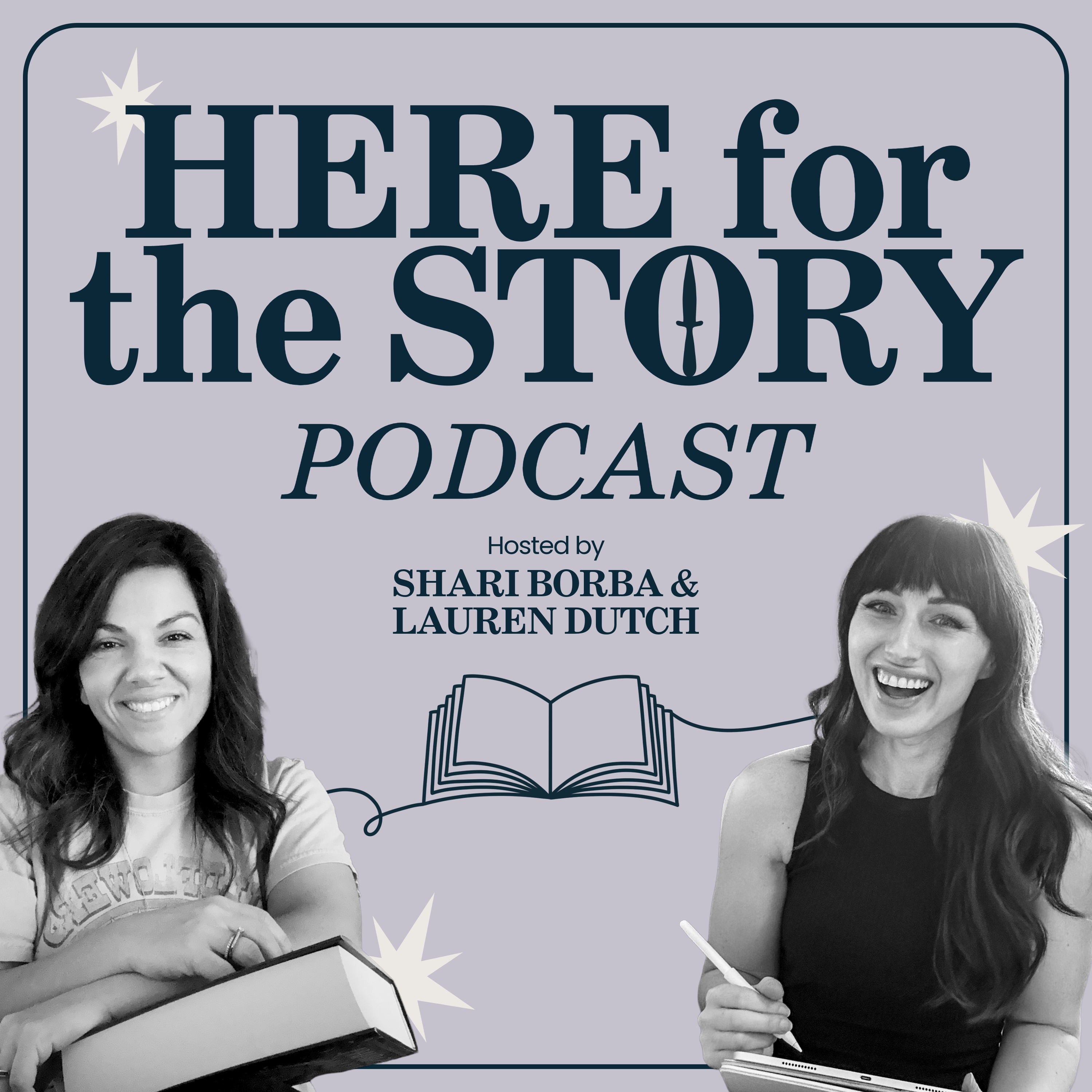 Here For The Story podcast artwork