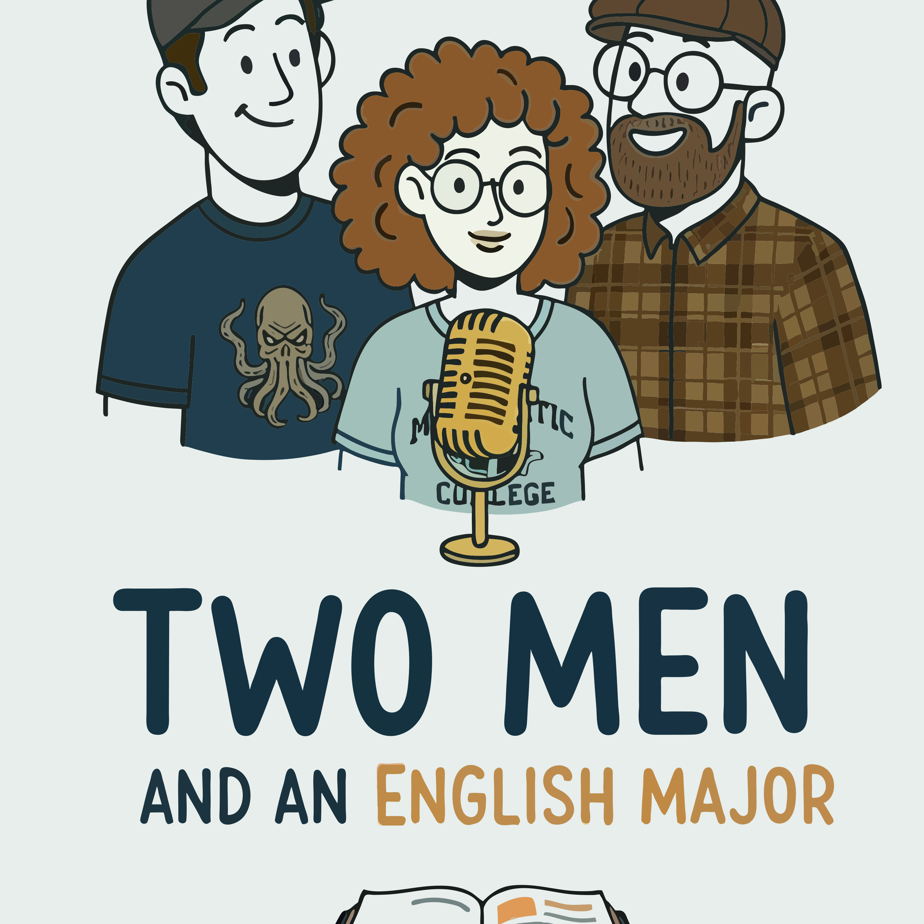 Two Men and an English Major podcast artwork