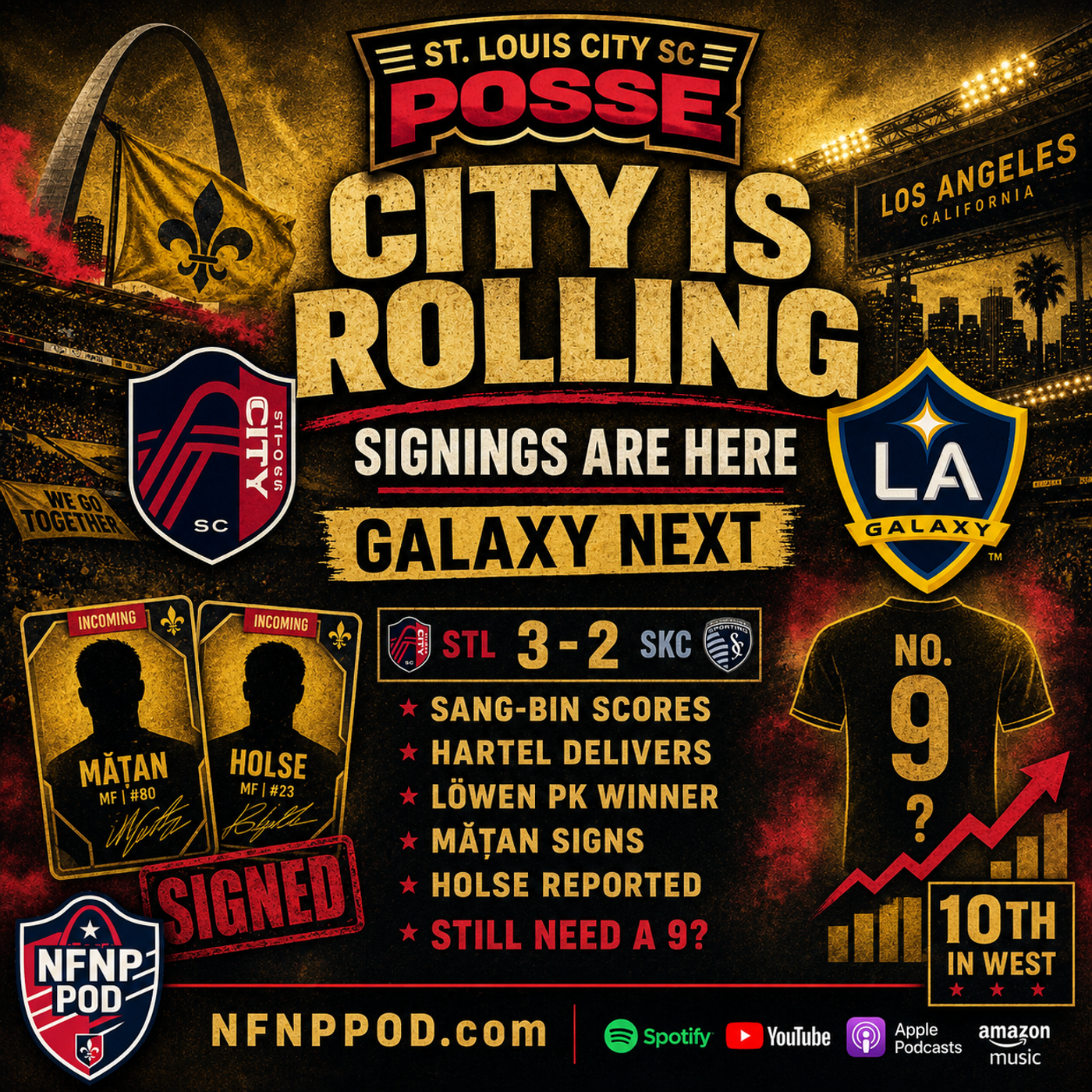 City SC Posse - Ep20: CITY is Rolling, the Signings Are Here, and Galaxy Is Next