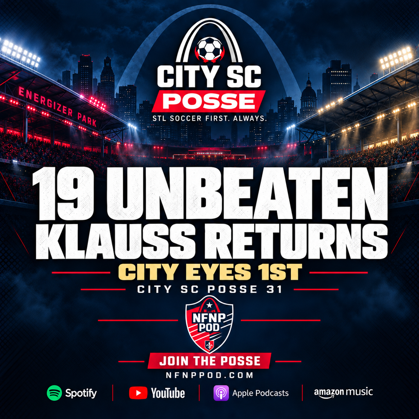 CITY SC Posse 31 | 19 Unbeaten, Klauss Returns & CITY Eyes First Place