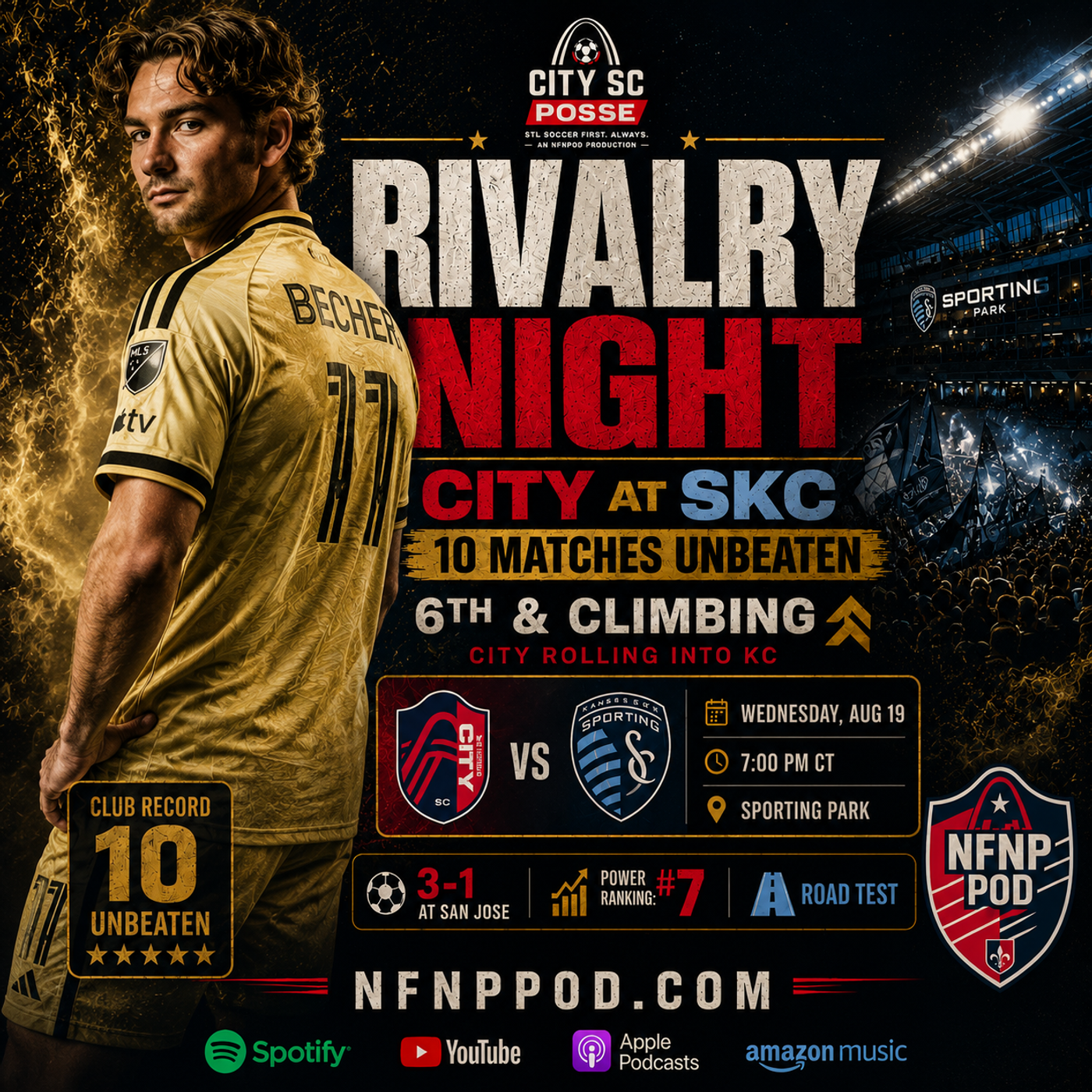 City SC Posse - Ep23: CITY Is Rolling Into Rivalry Night