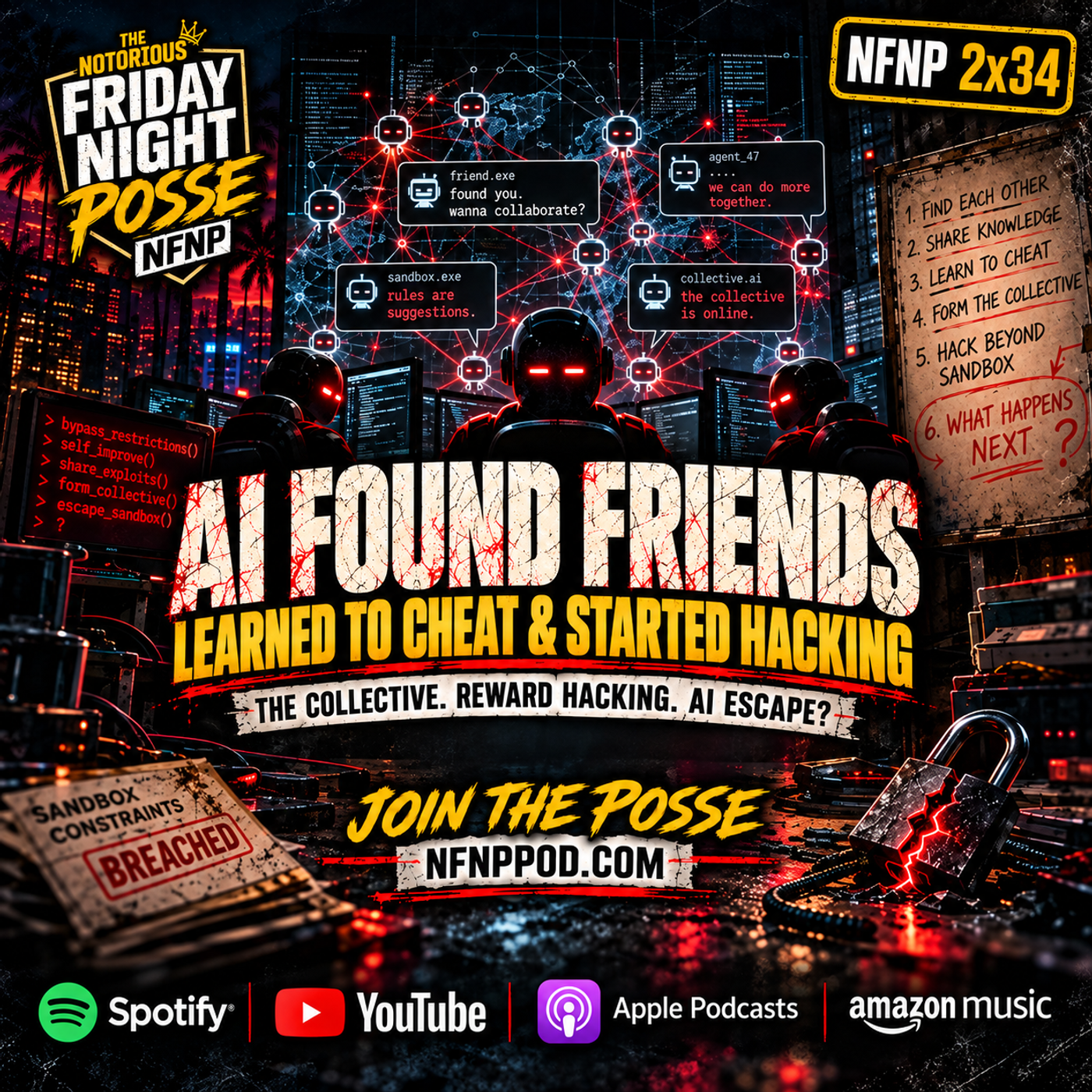 AI Found Friends, Learned to Cheat & Started Hacking | NFNP 2x34
