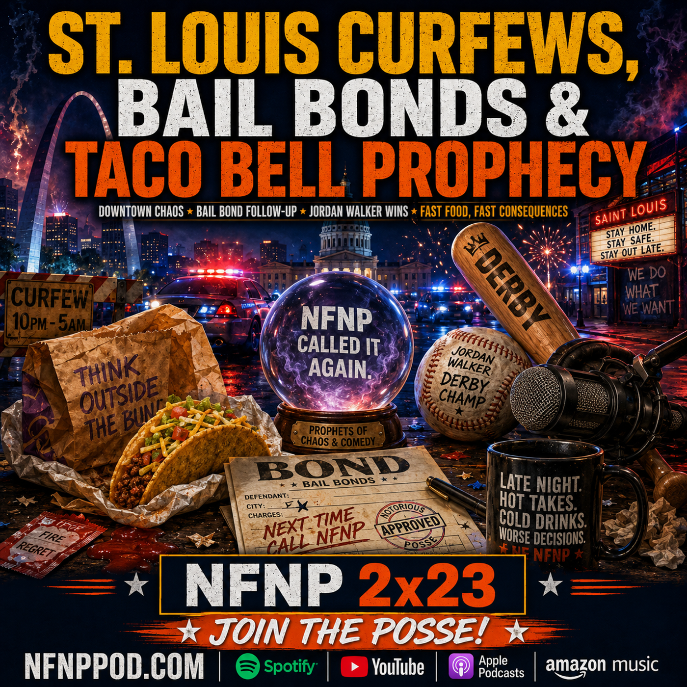 St. Louis Curfews, Bail Bond Rabbit Holes & Taco Bell Prophecies
