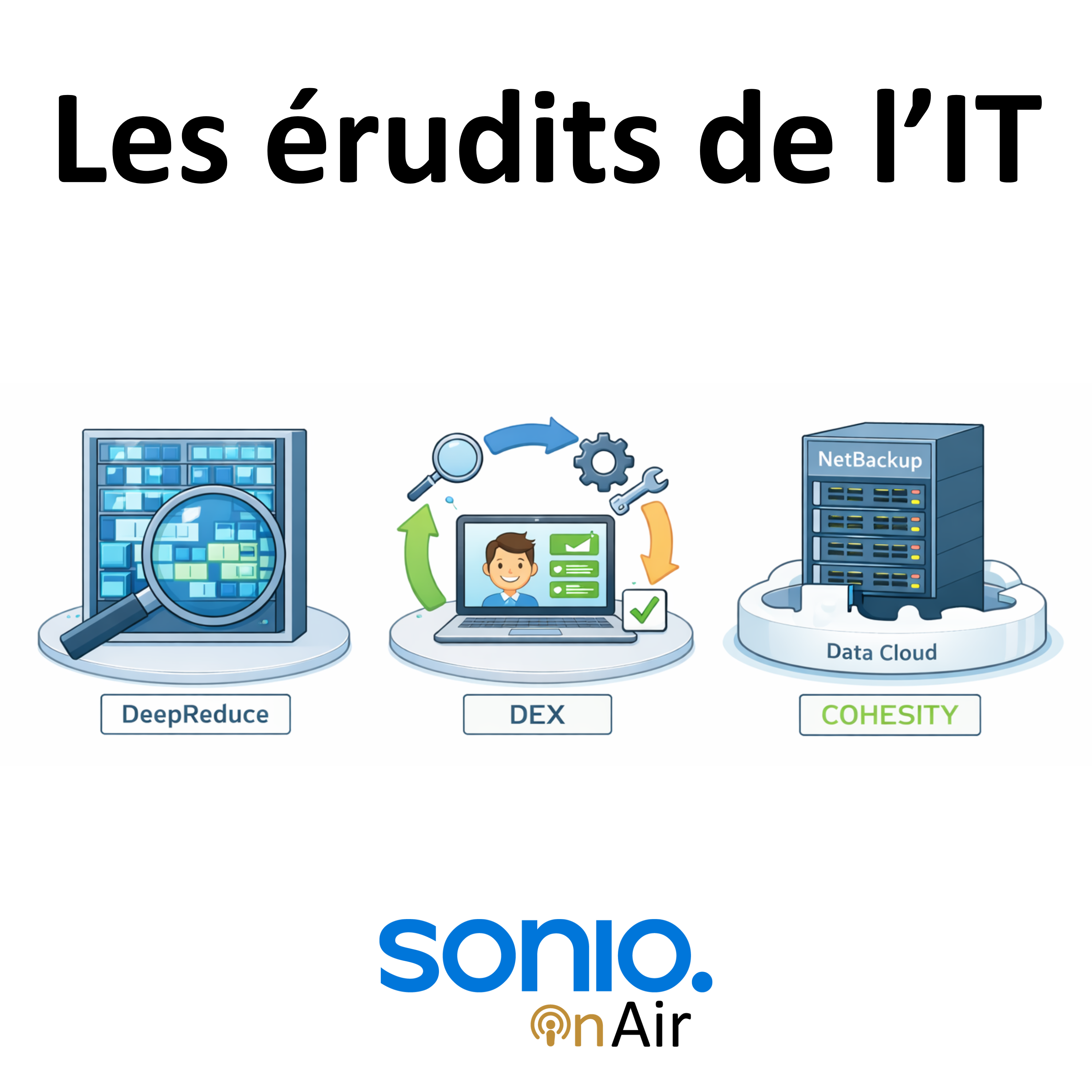 DeepReduce, DEX, NetBackup sur Cohesity : 3 annonces d’avril à décrypter episode artwork