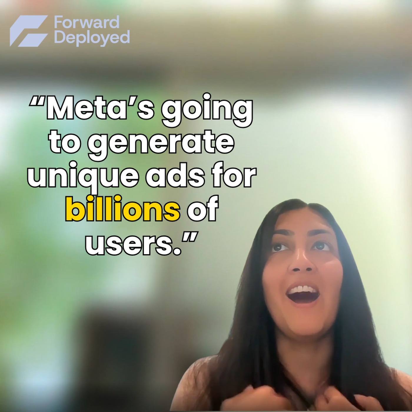 Supriya Gupta - Meta Exec Explains How AI is Reshaping Advertising