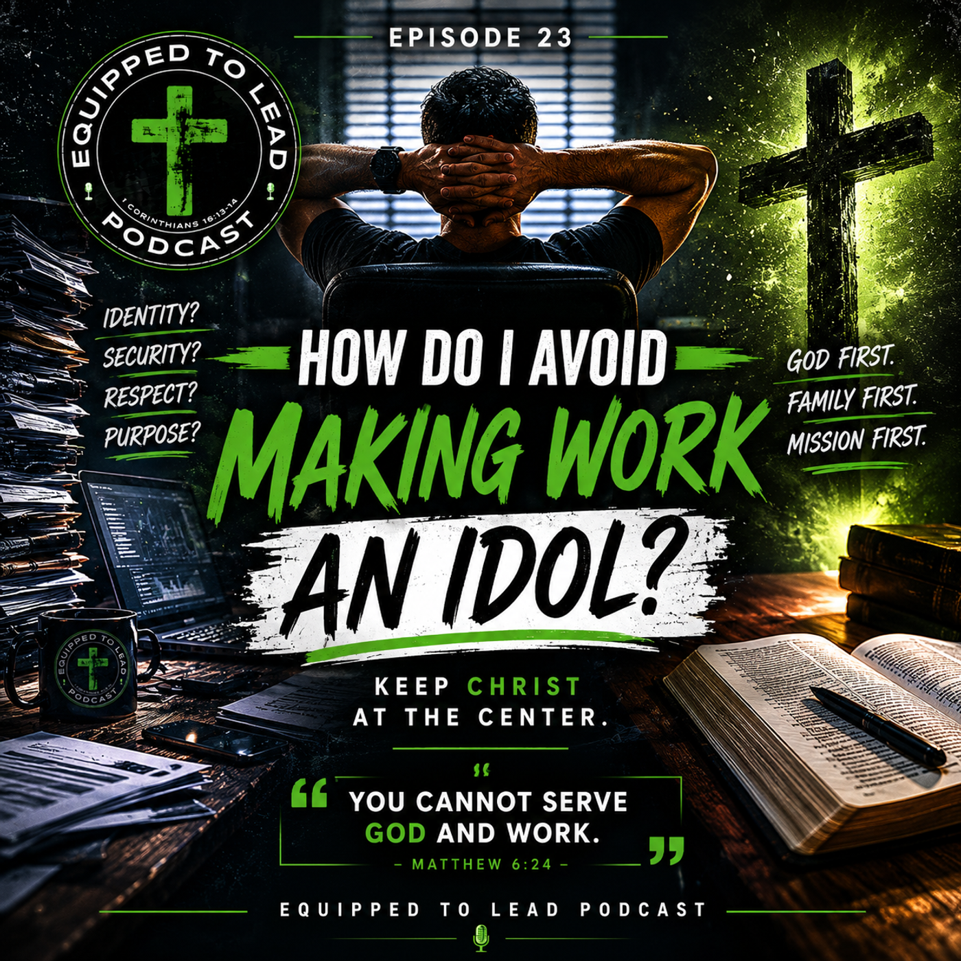 Ep 23 - How Do I Avoid Making Work An Idol? Ep 23 - How Do I Avoid Making Work An Idol?