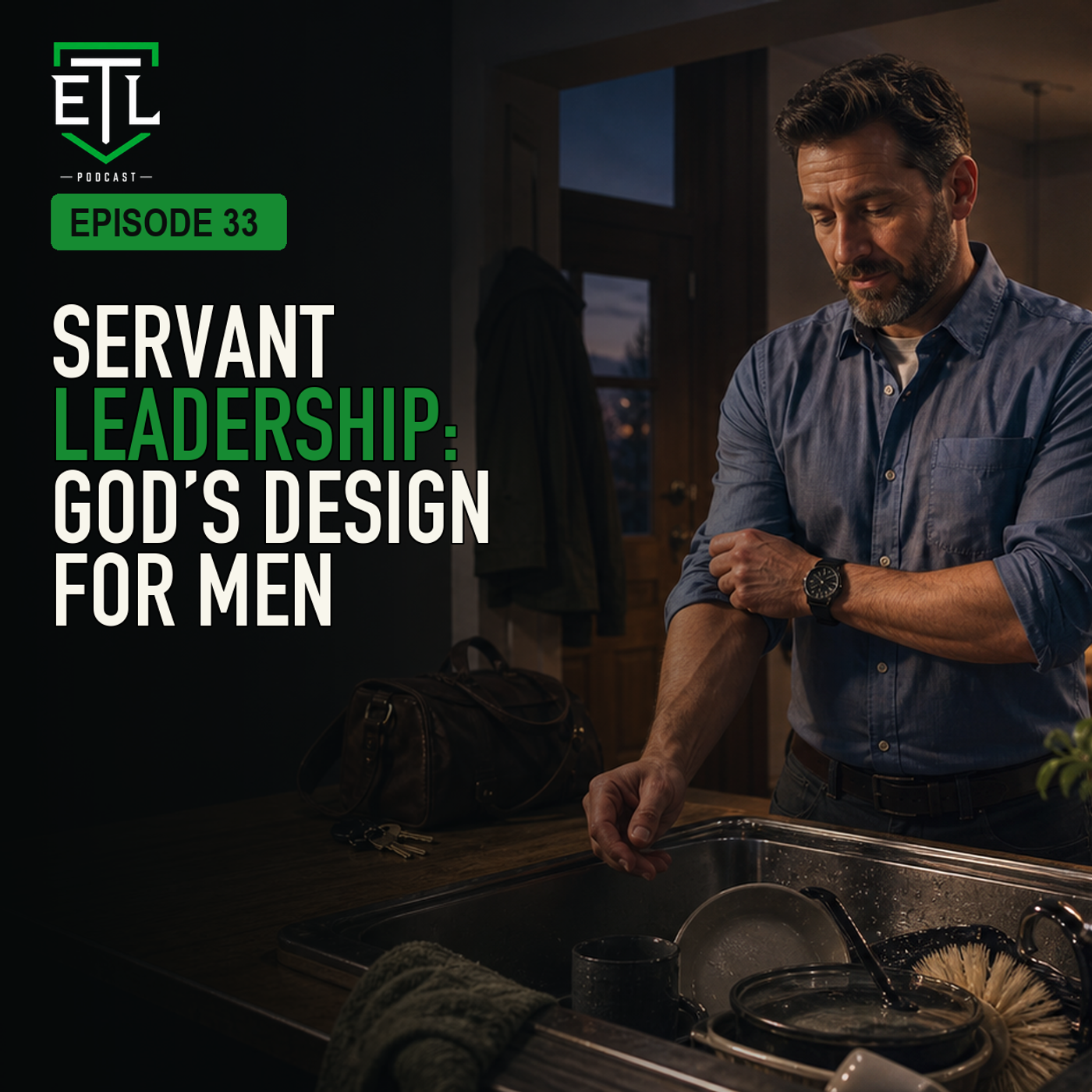 EP 33 - Servant Leadership: God's Design For Men episode artwork