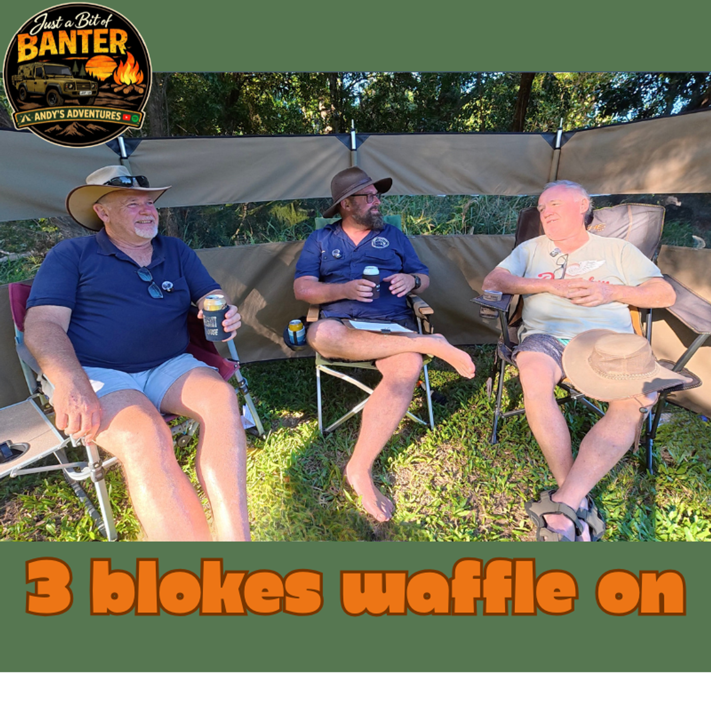 #7 Three Blokes Waffle On! episode artwork
