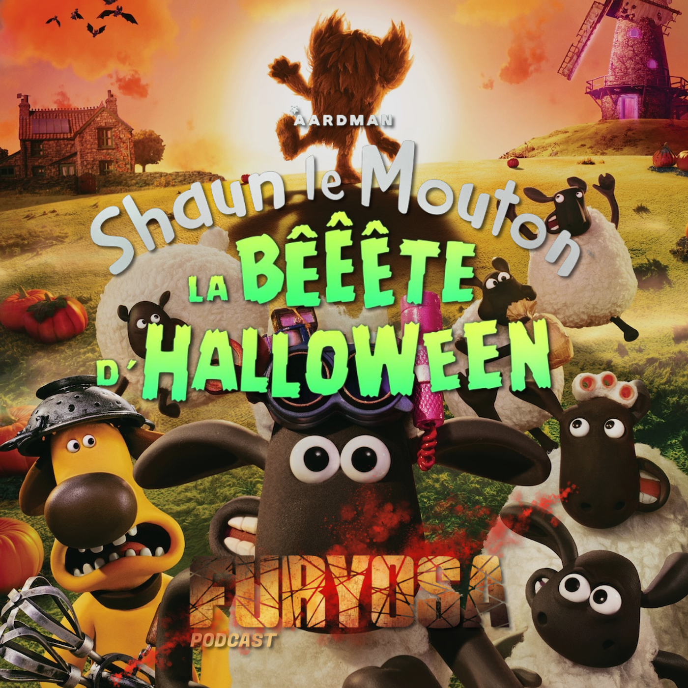 Furyosa - Podcast : Shaun le mouton : la Bêêête d'Halloween