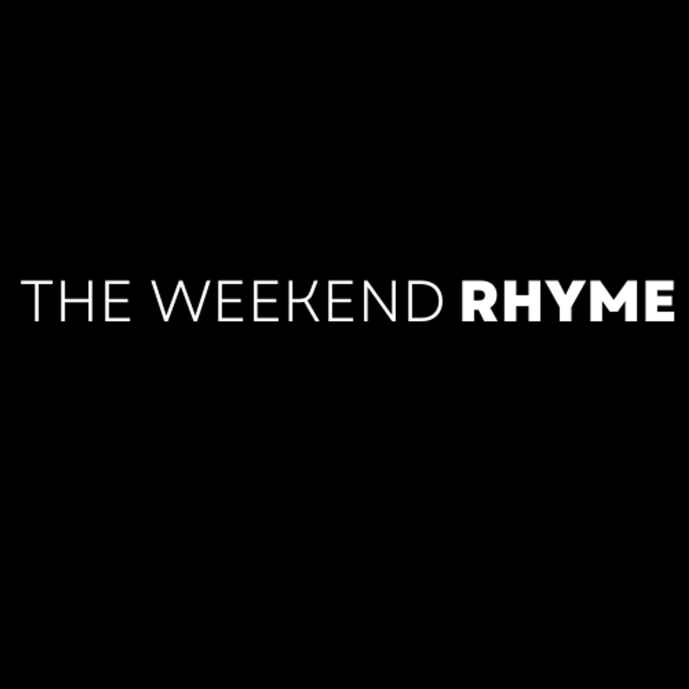 The Weekend Rhyme podcast artwork
