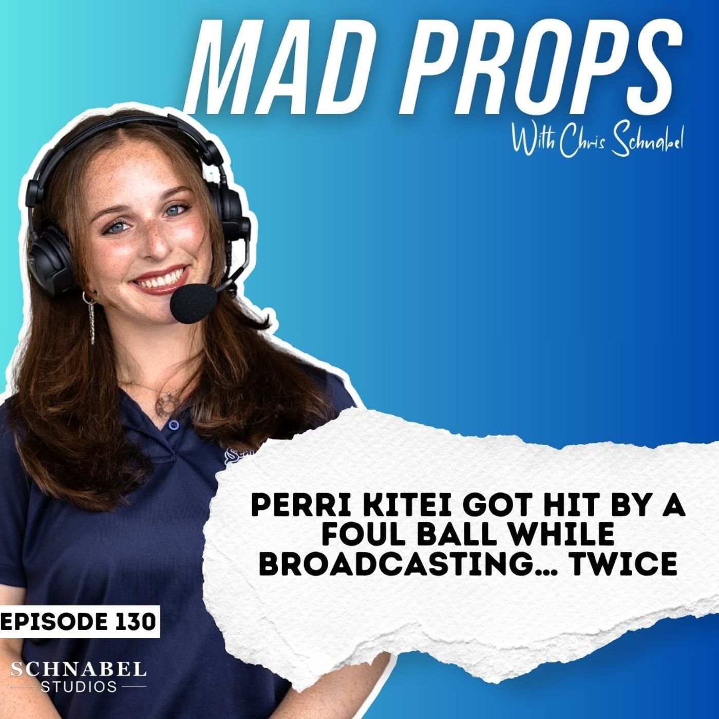 undefined - Perri Kitei Got Hit by a Foul Ball While Broadcasting… TWICE