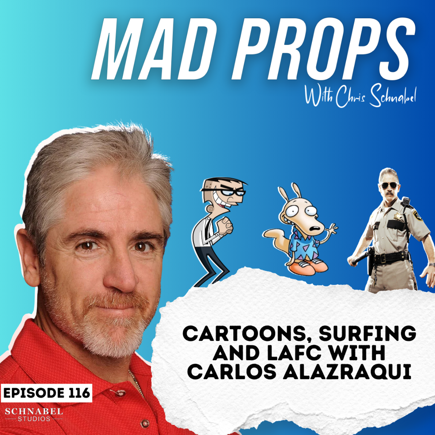 From Rocko to Reno 911: Carlos Alazraqui Breaks Down Voice Acting episode artwork