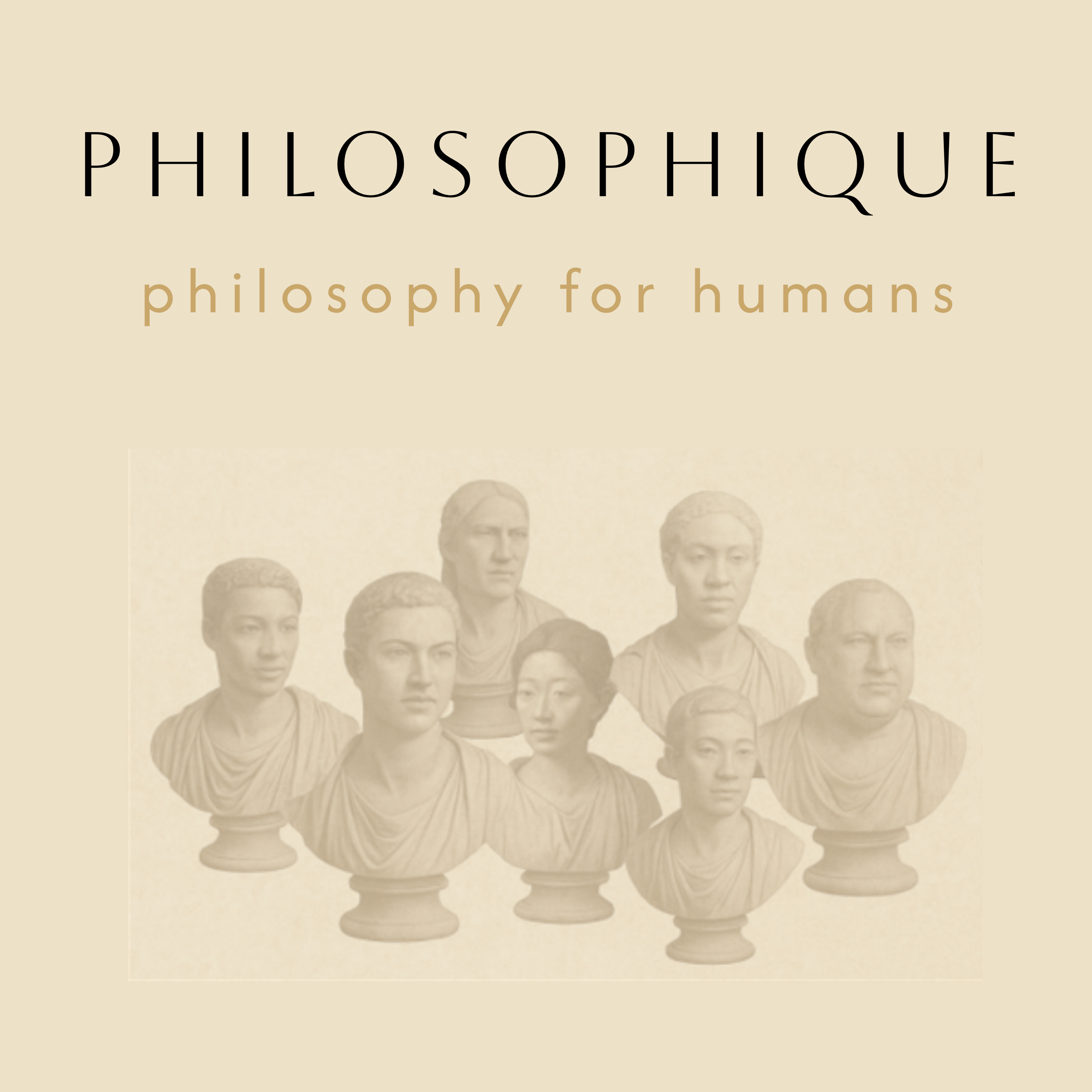 Philosophique: philosophy for humans podcast artwork