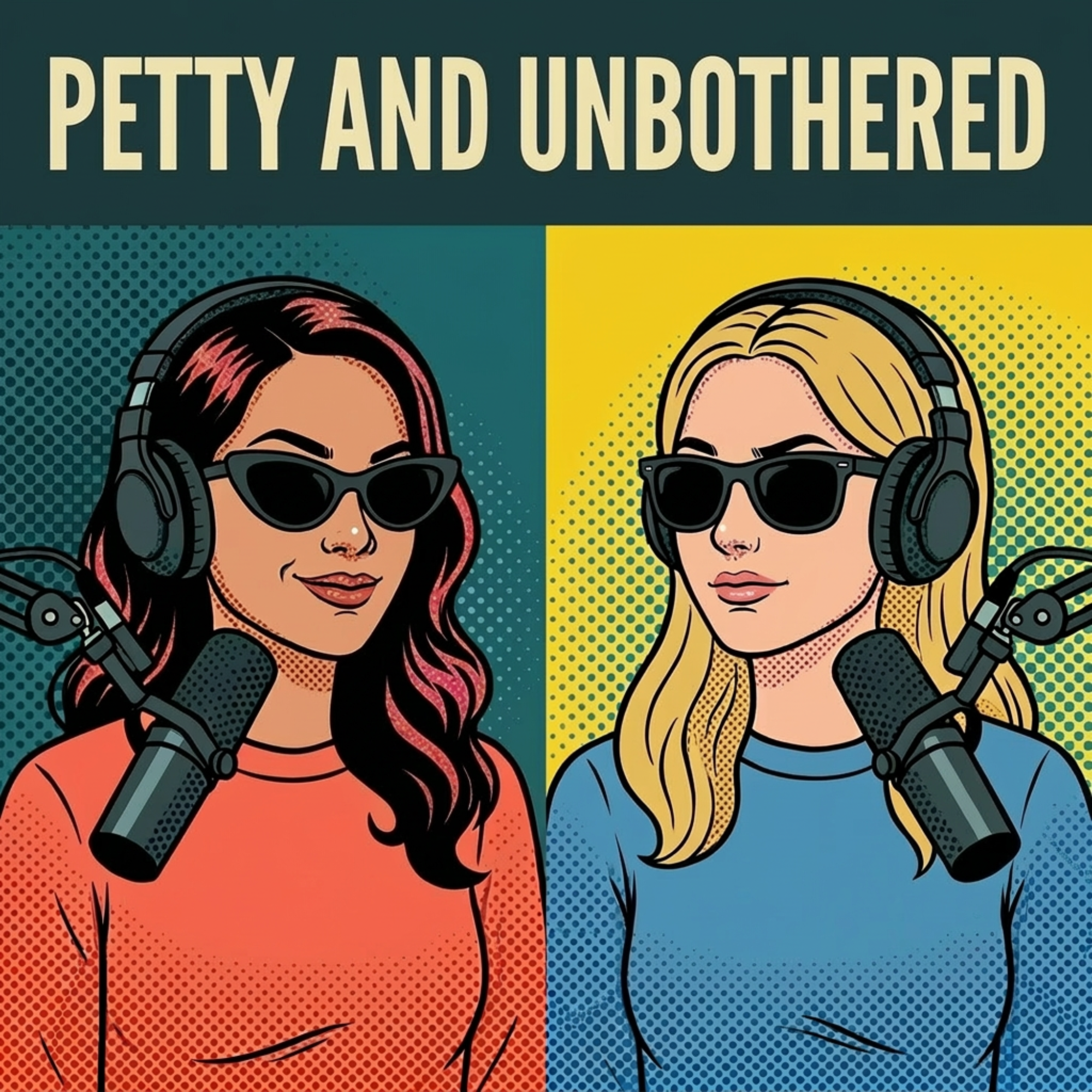 Petty and Unbothered podcast artwork