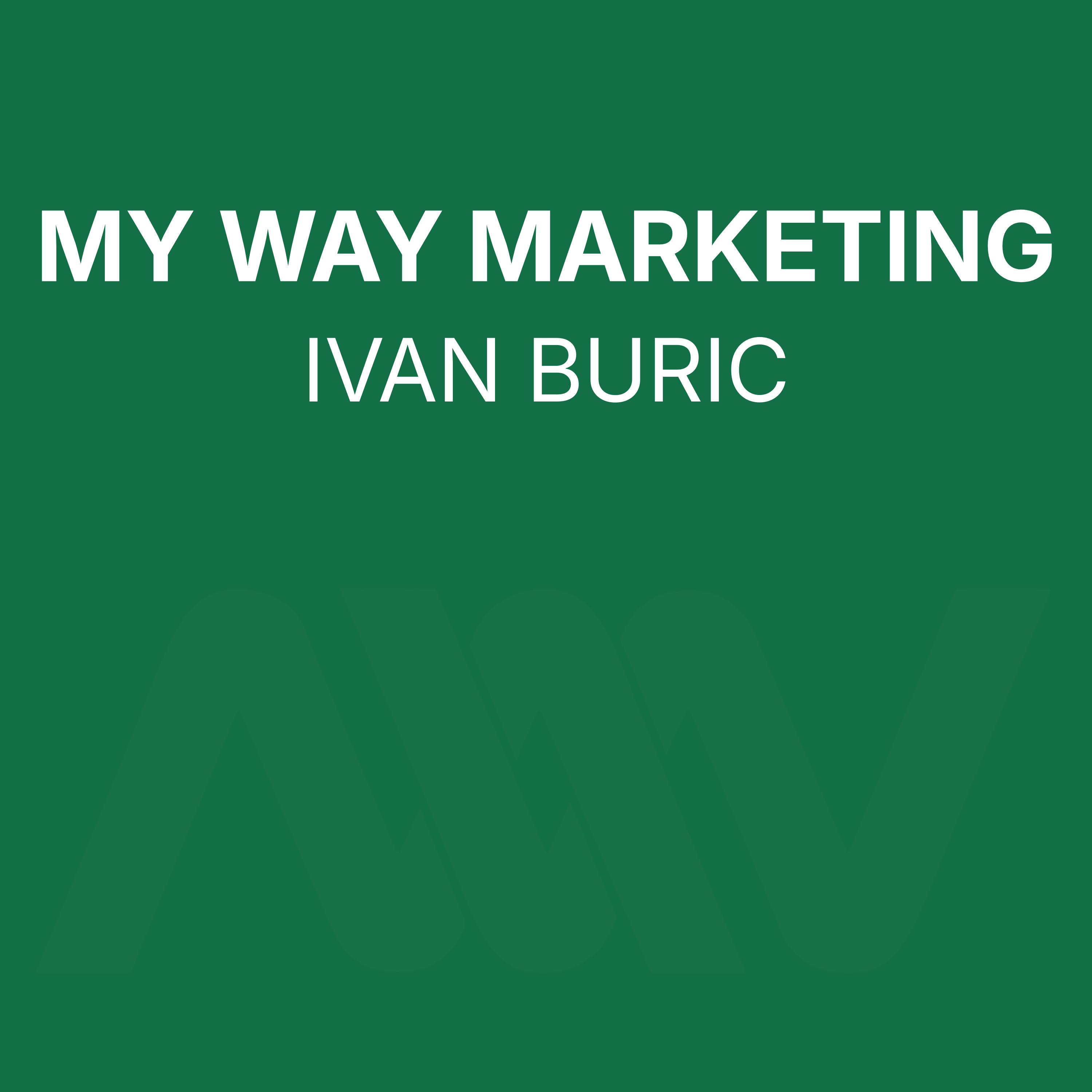 My Way Marketing podcast artwork