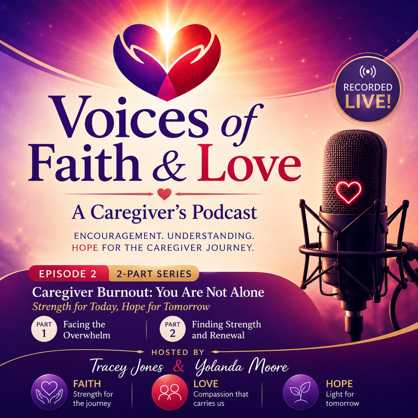 Episode 2.1: Caregiver Burnout episode artwork