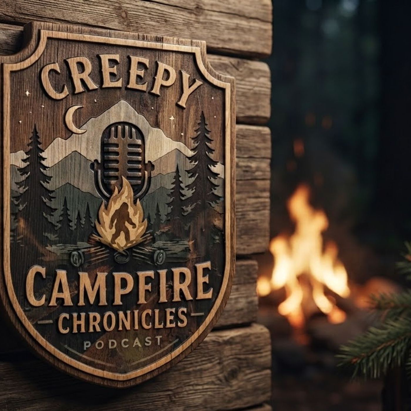 Creepy Campfire Chronicles podcast artwork
