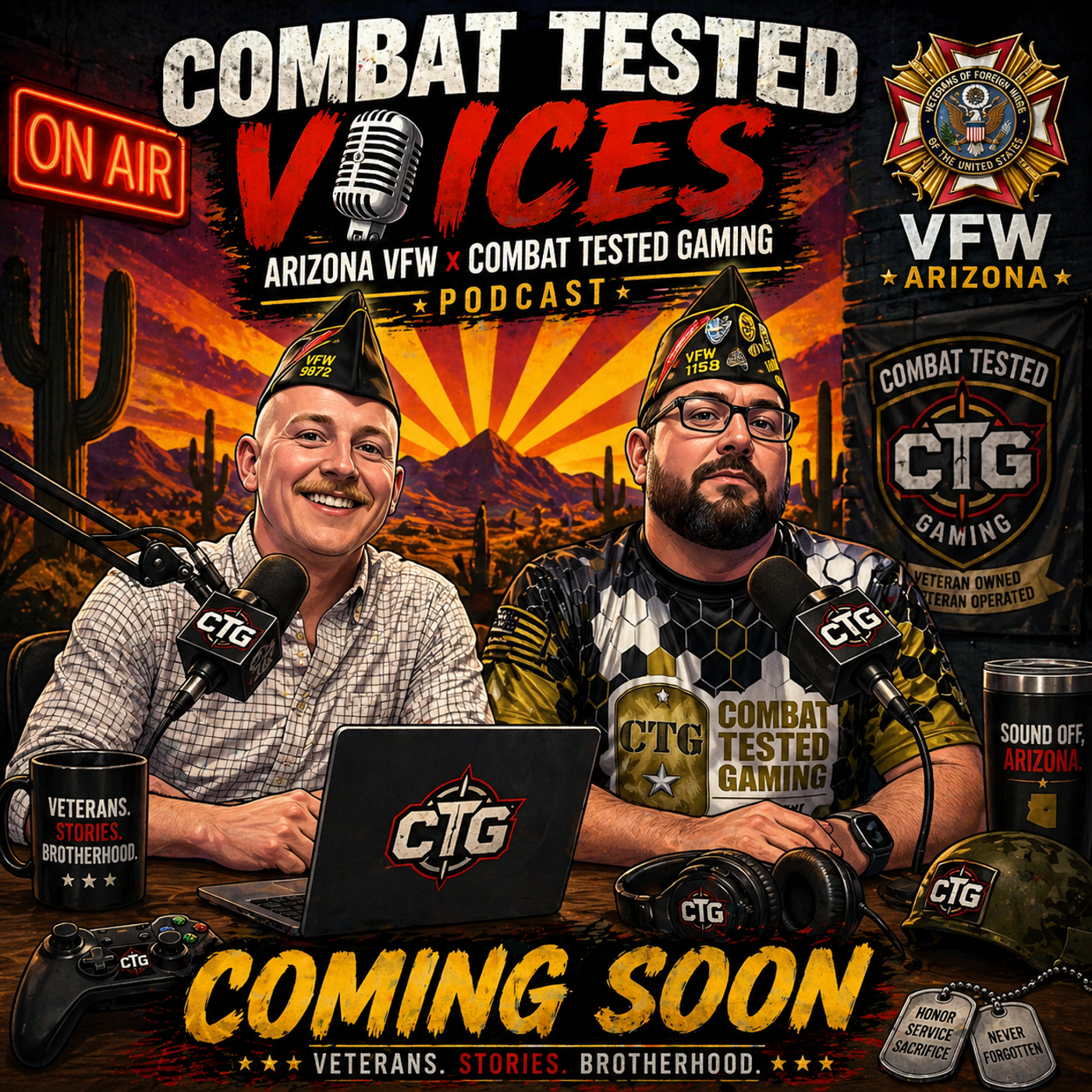 COMBAT TESTED VOICES