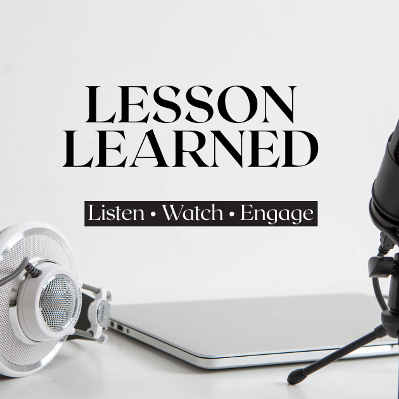 Lesson learned podcast artwork