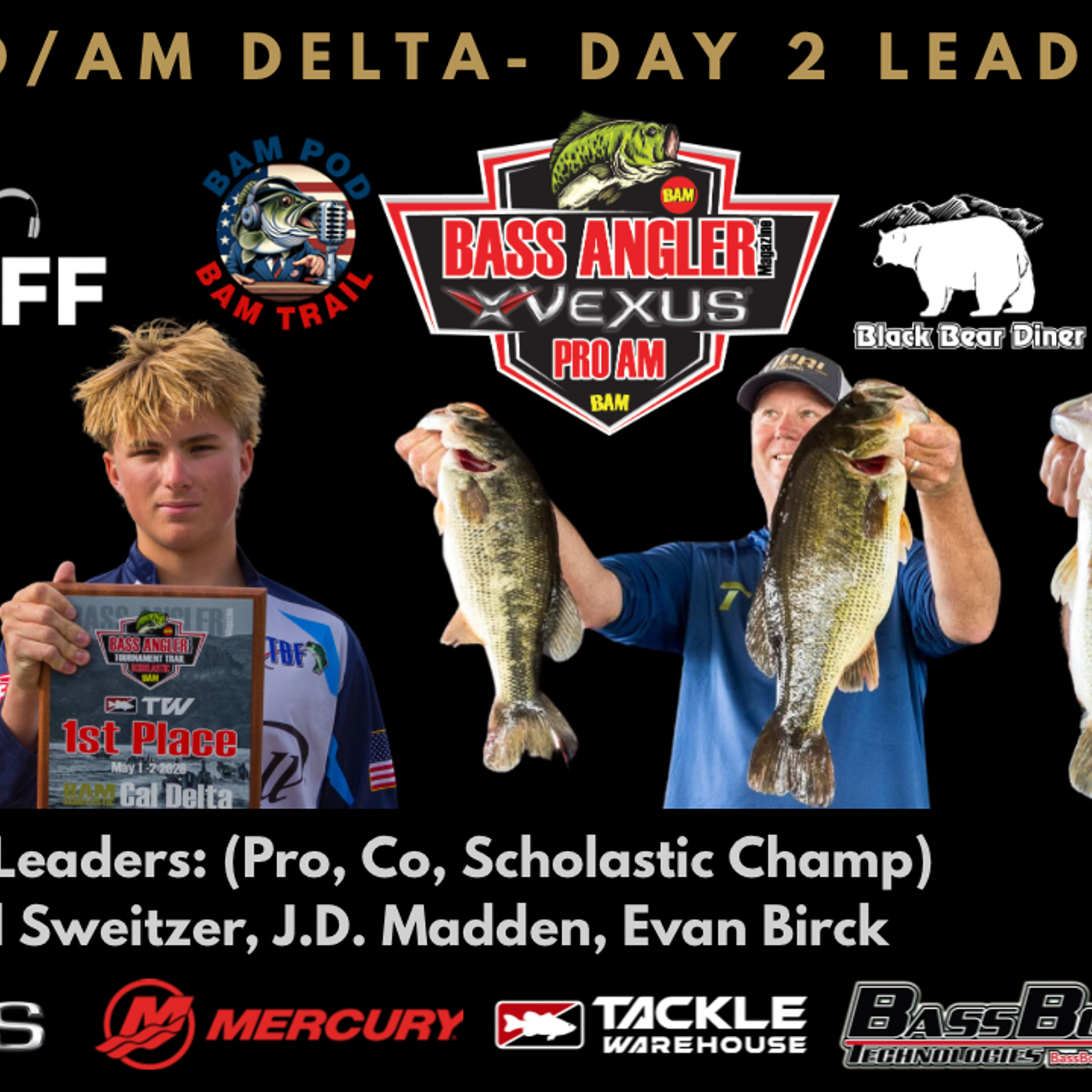 The Blast Off With Bray Special Episode: BAM Delta Pro/Am Day 2 Leaders (Pro/Co/Scholastic Champ) episode artwork
