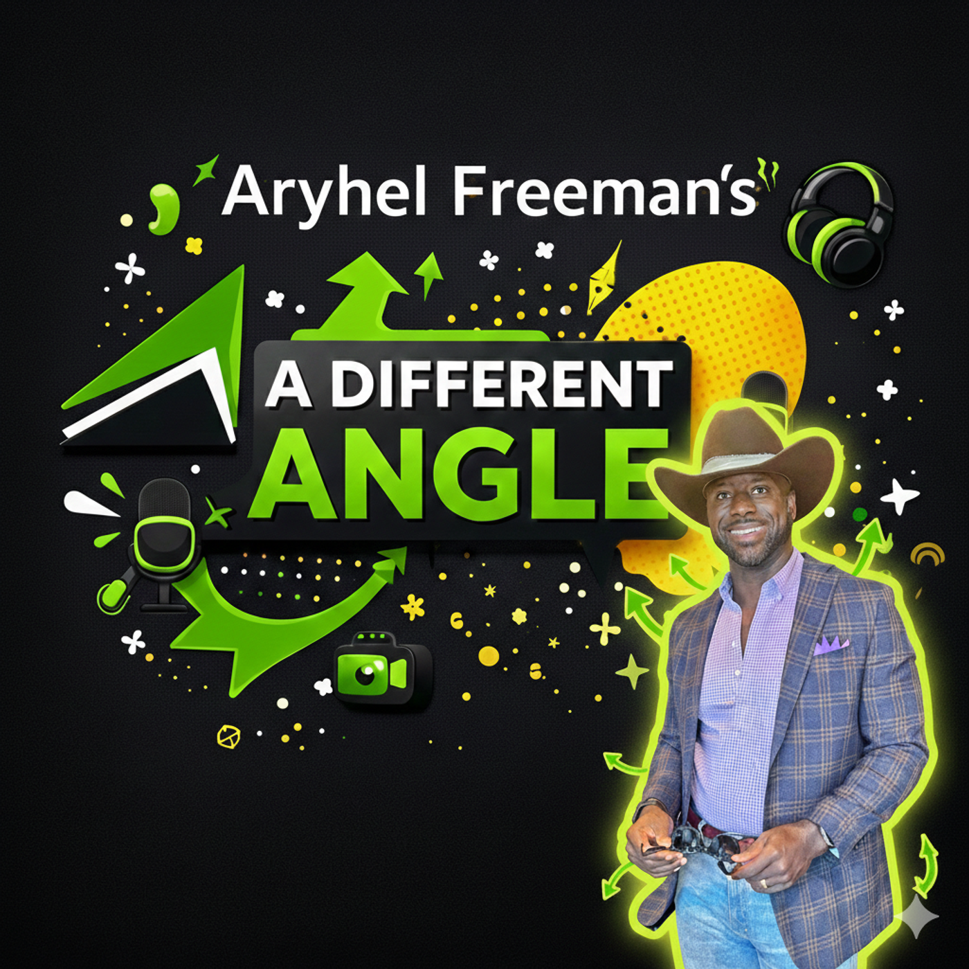 Aryhel Freeman's A Different Angle podcast artwork