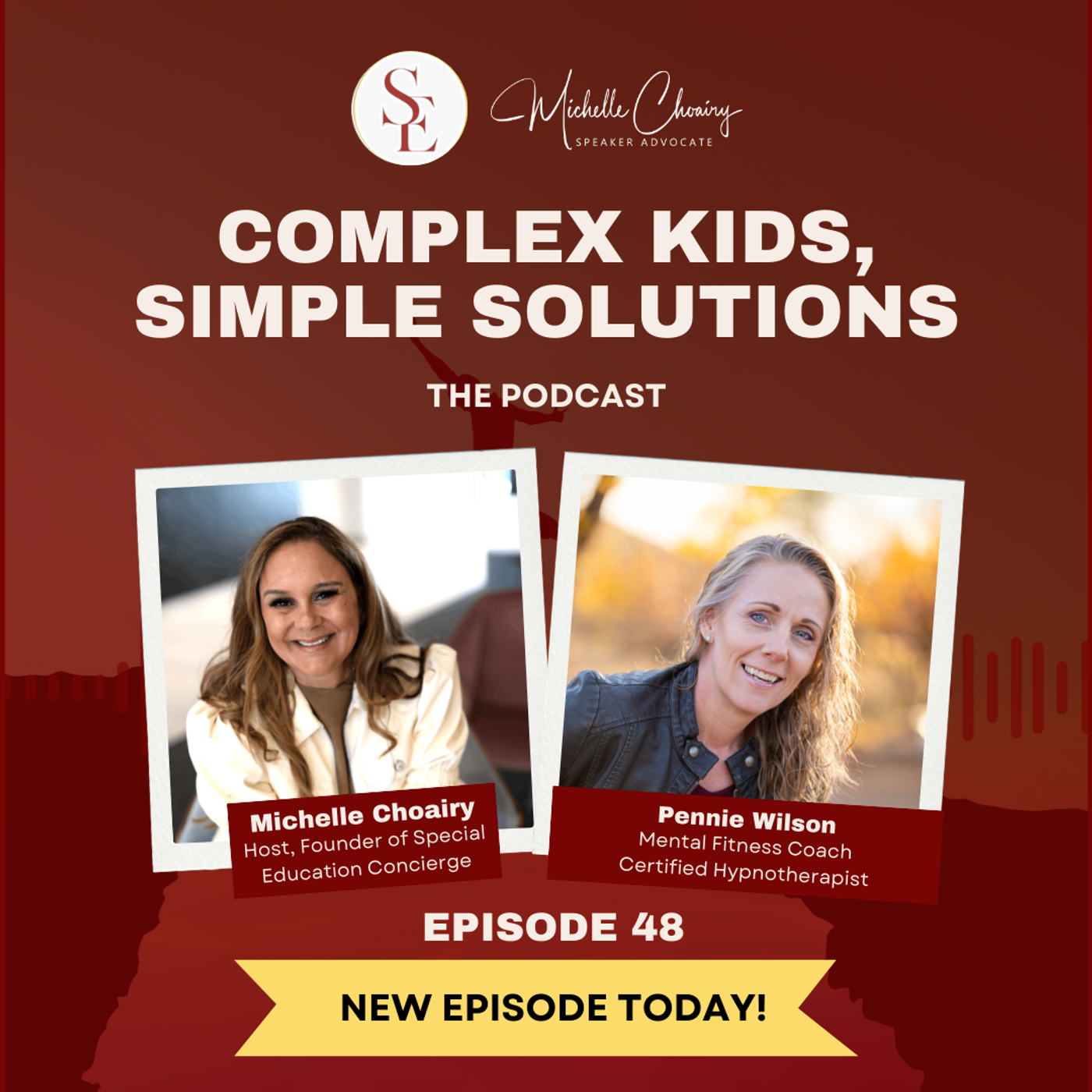 Pennie Wilson — Finding Calm in the Messy Middle of Parenting episode artwork