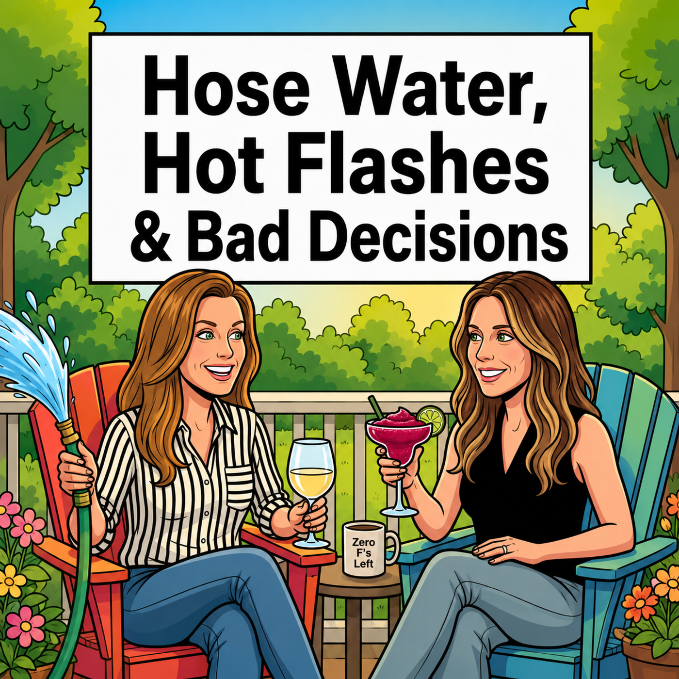 Hose Water, Hot Flashes & Bad Decisions podcast artwork