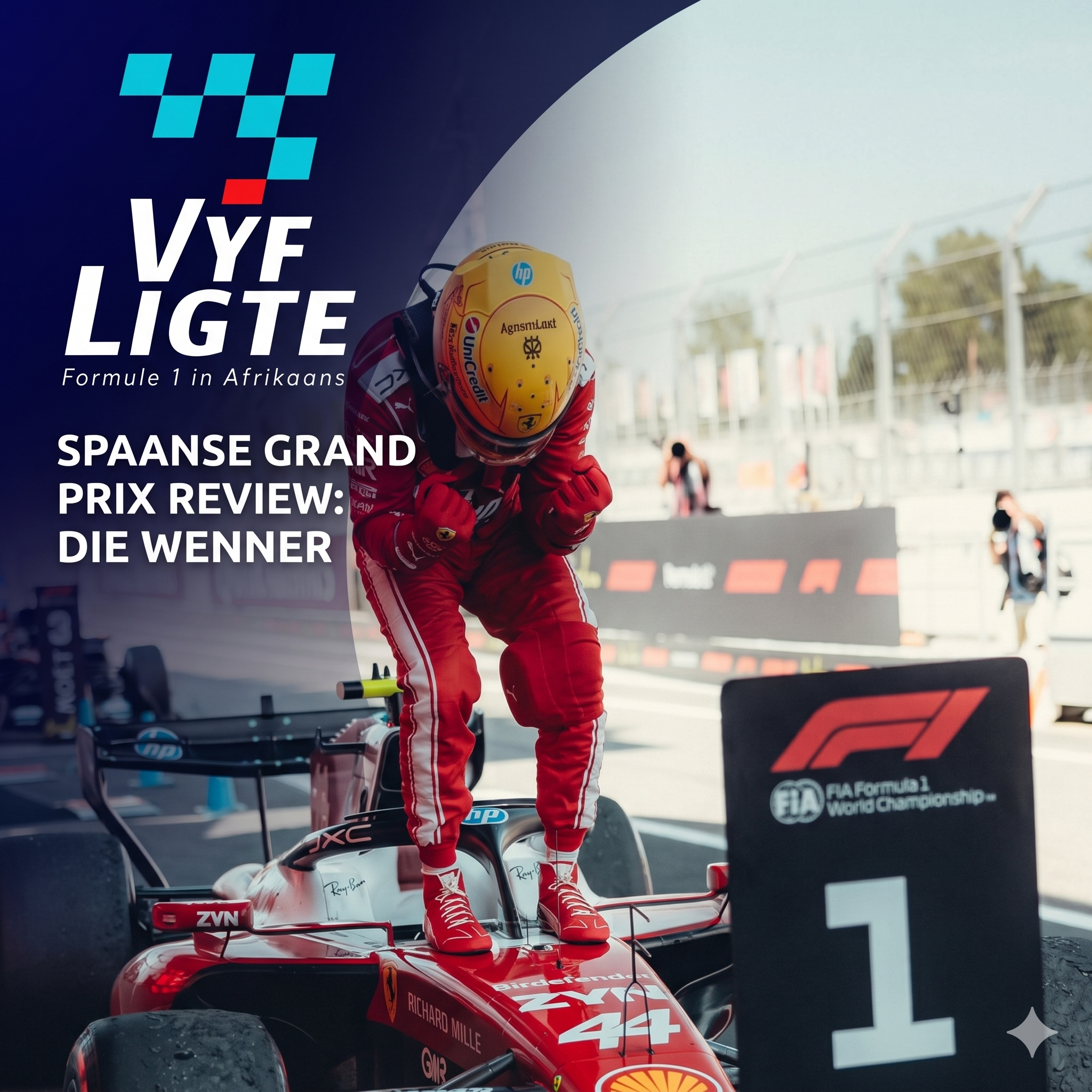 Vyf Ligte | Review of the 2026 Spanish Grand Prix | Hamilton is a Ferrari Winner! episode artwork