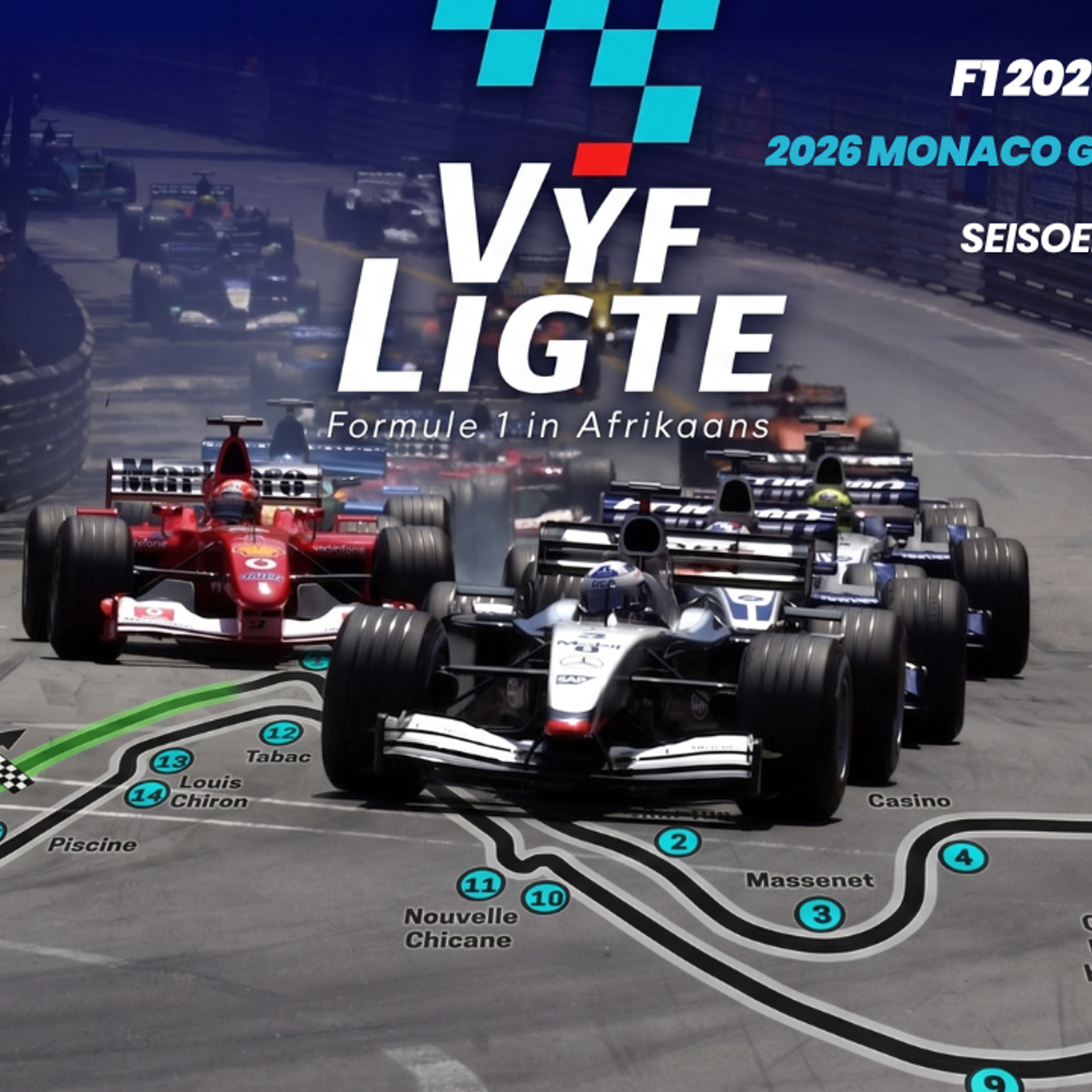 Vyf Ligte | 2026 Monaco GP Preview: Can Ferrari stop Mercedes? episode artwork