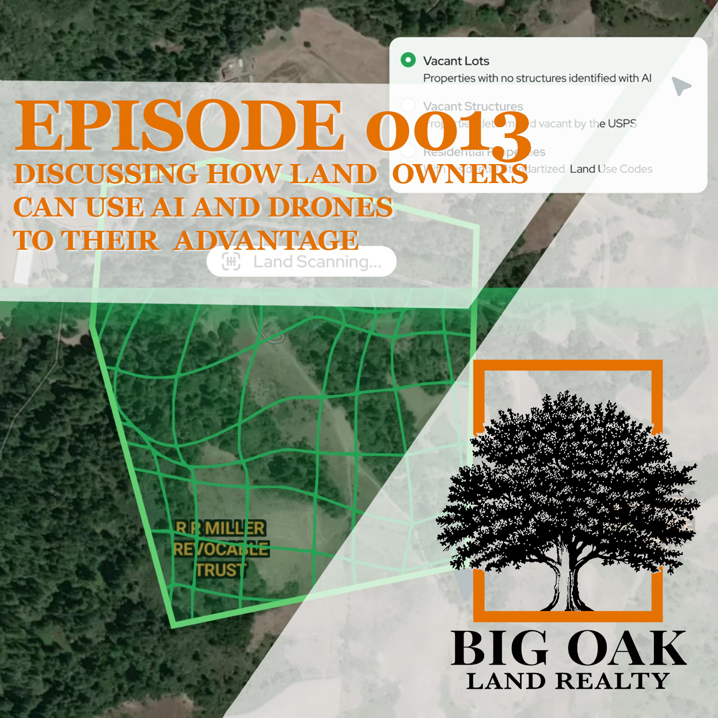 0013: Discussing how land owners can use AI and drones to their advantage episode artwork