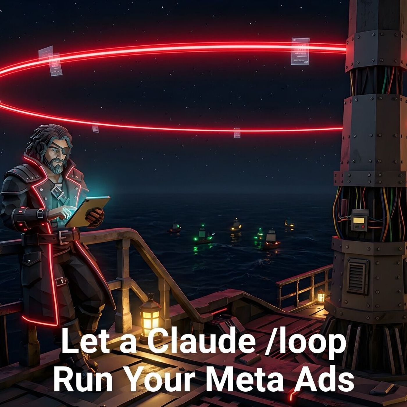 Let a Claude /loop Run Your Meta Ads episode artwork