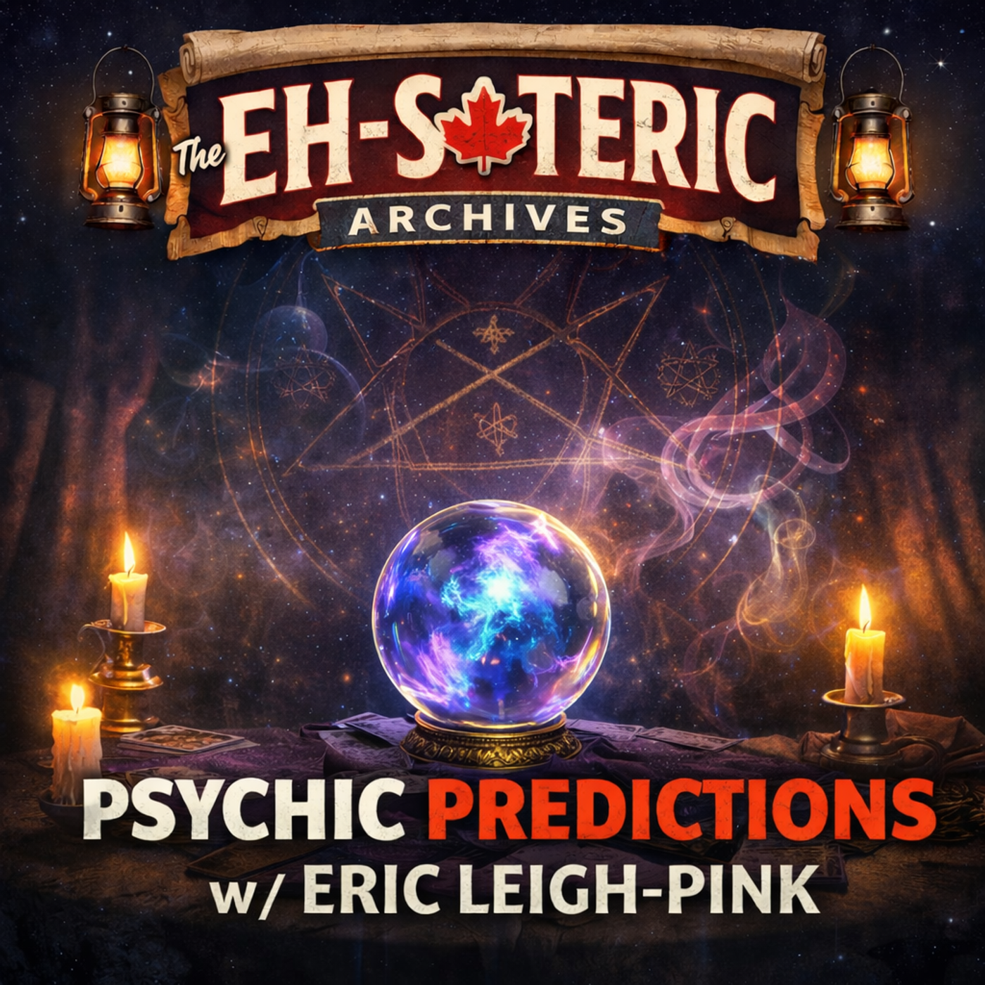 Psychic Predictions w/ Eric Leigh-Pink episode artwork