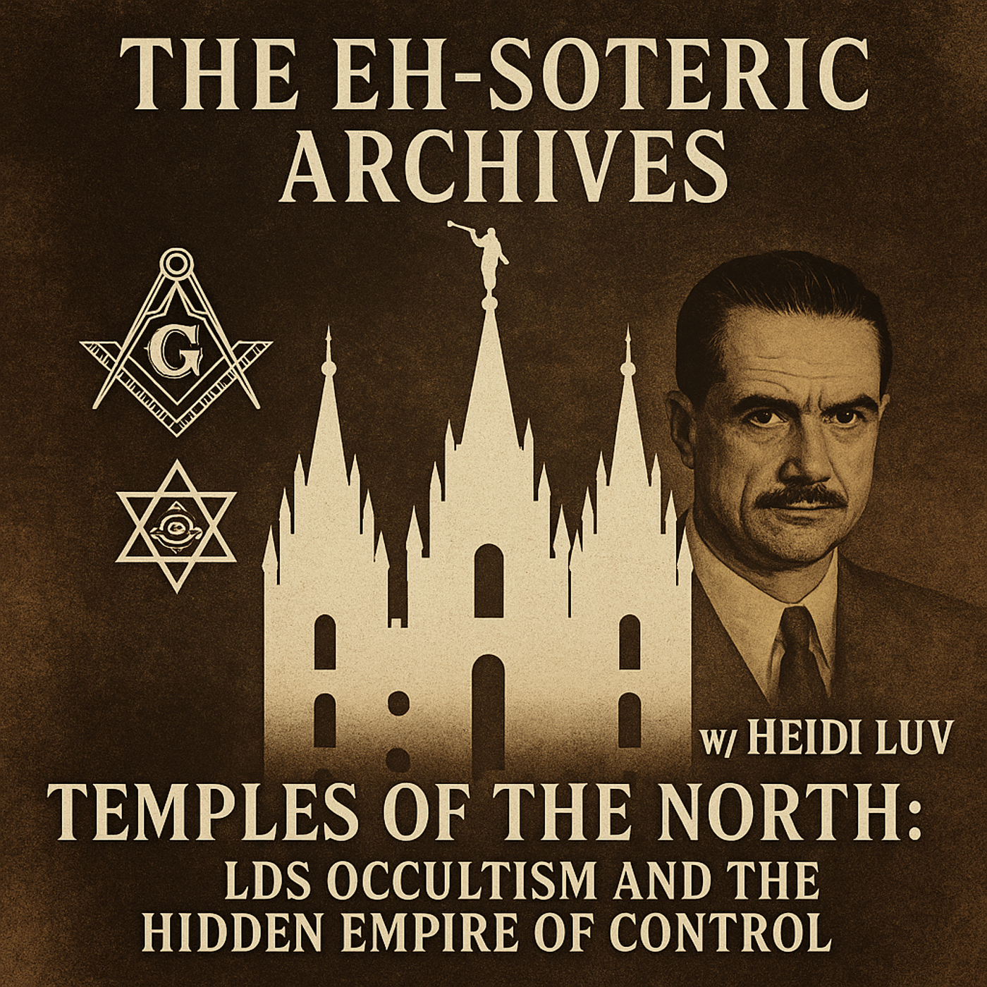 Temples of the North: LDS Occultism and the Hidden Empire of Control w/ Heidi Luv episode artwork