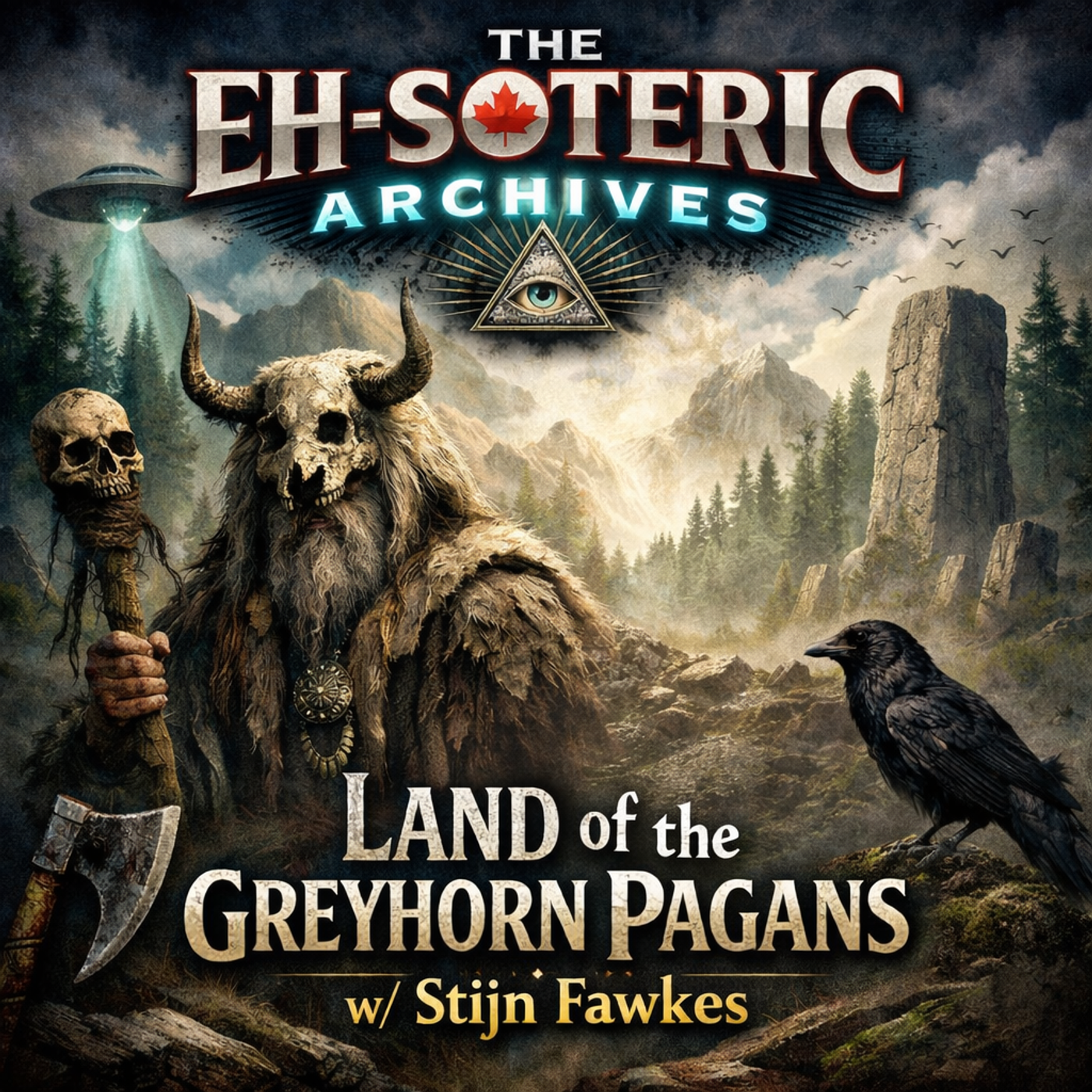 Land of The Greyhorn Pagans w/ Stijn Fawkes episode artwork