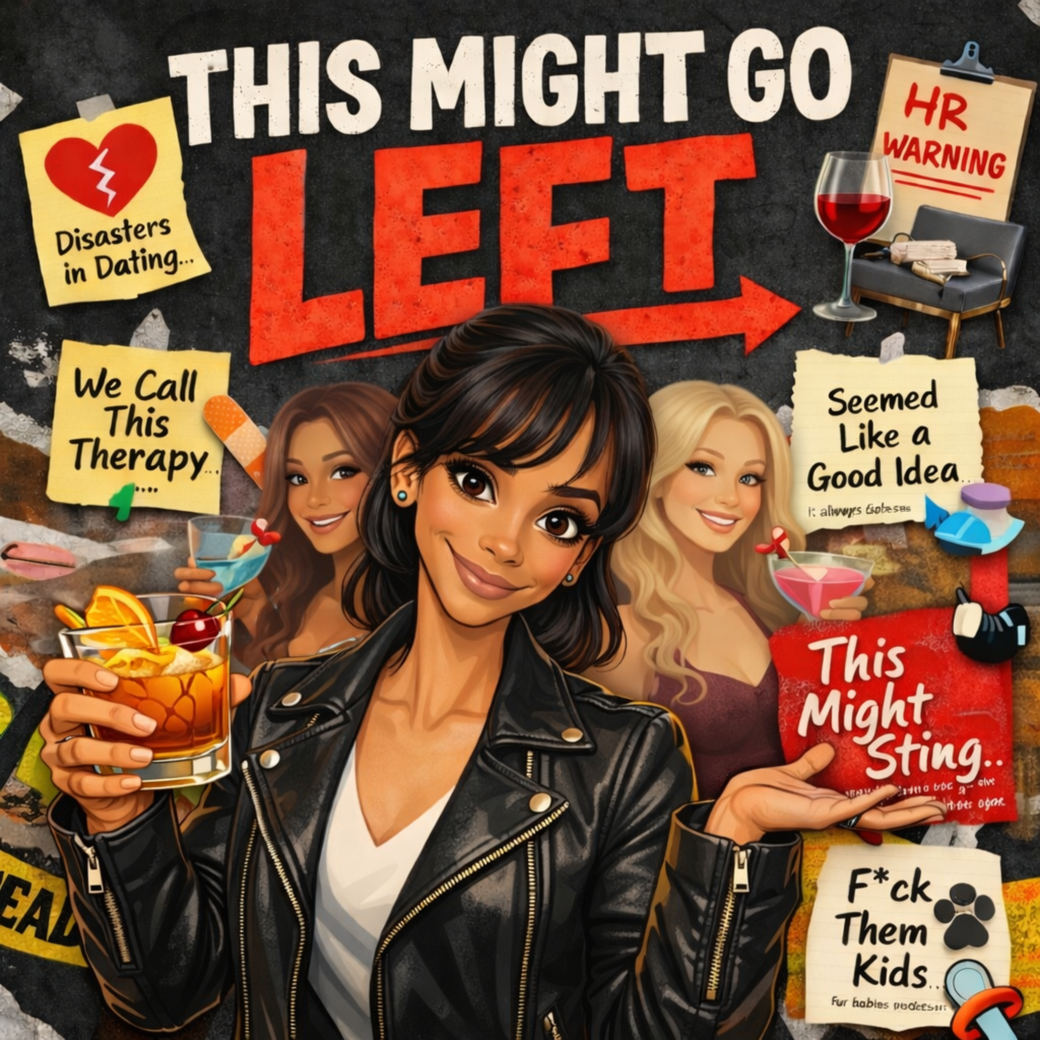This Might Go Left podcast artwork