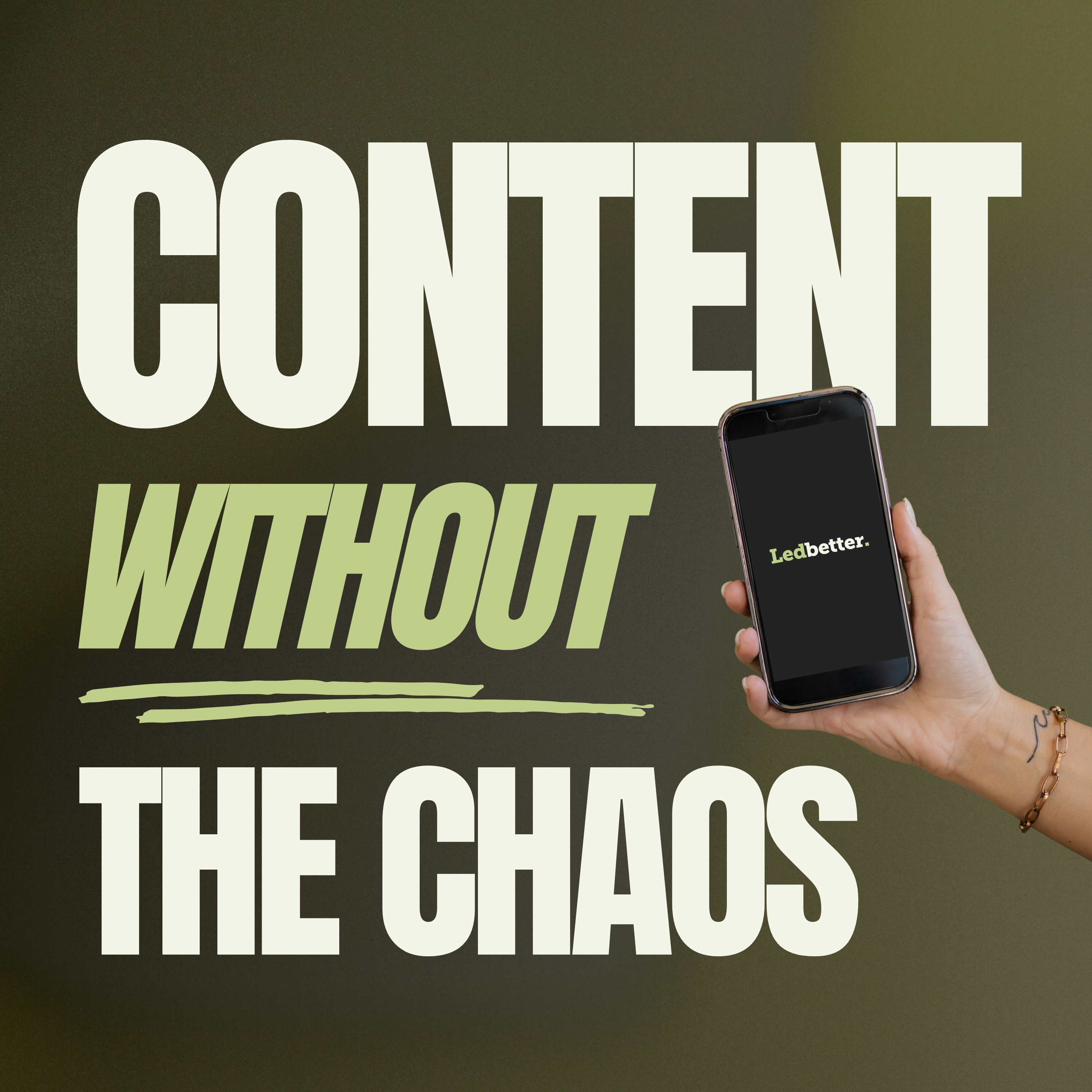 Content Without the Chaos podcast artwork