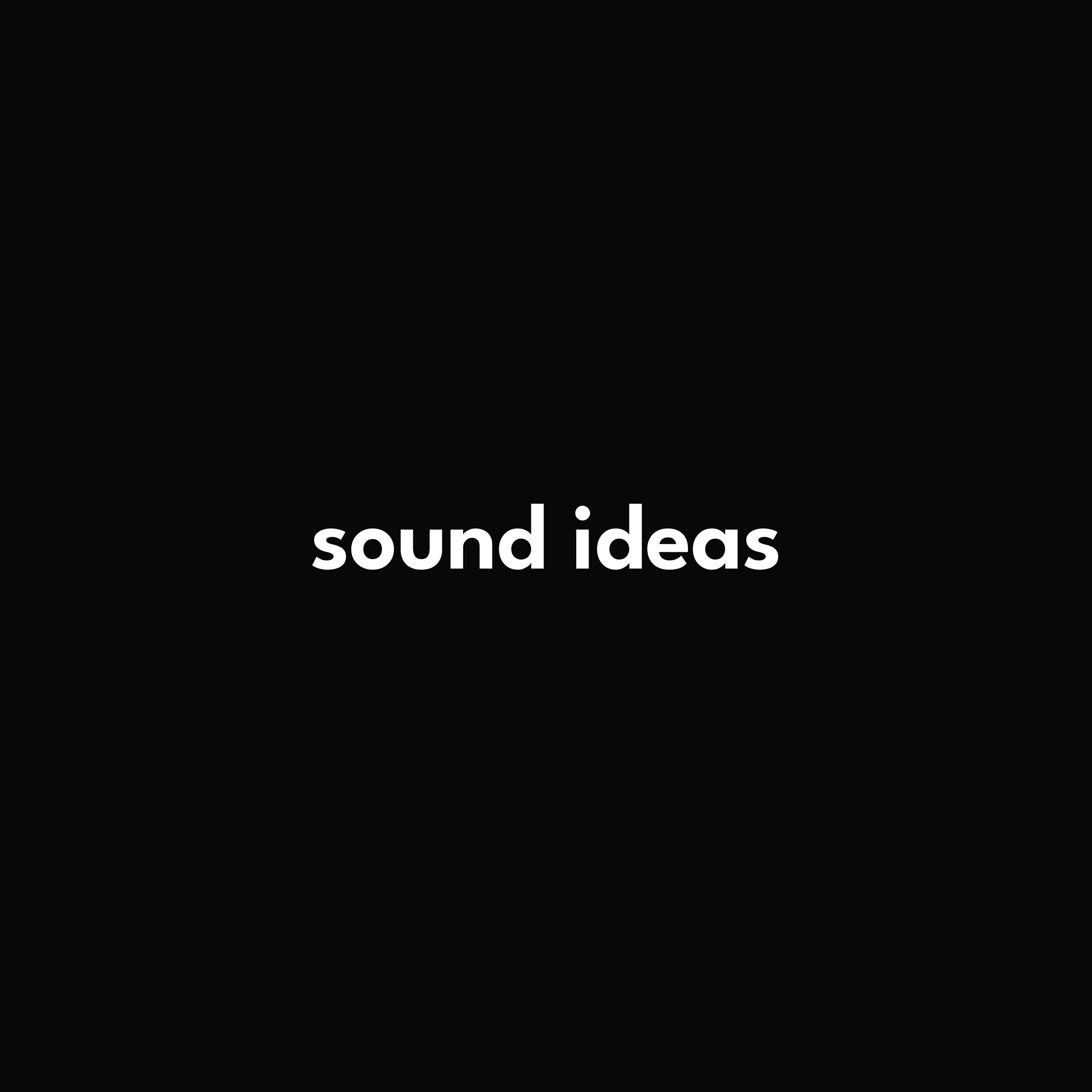 sound ideas cover