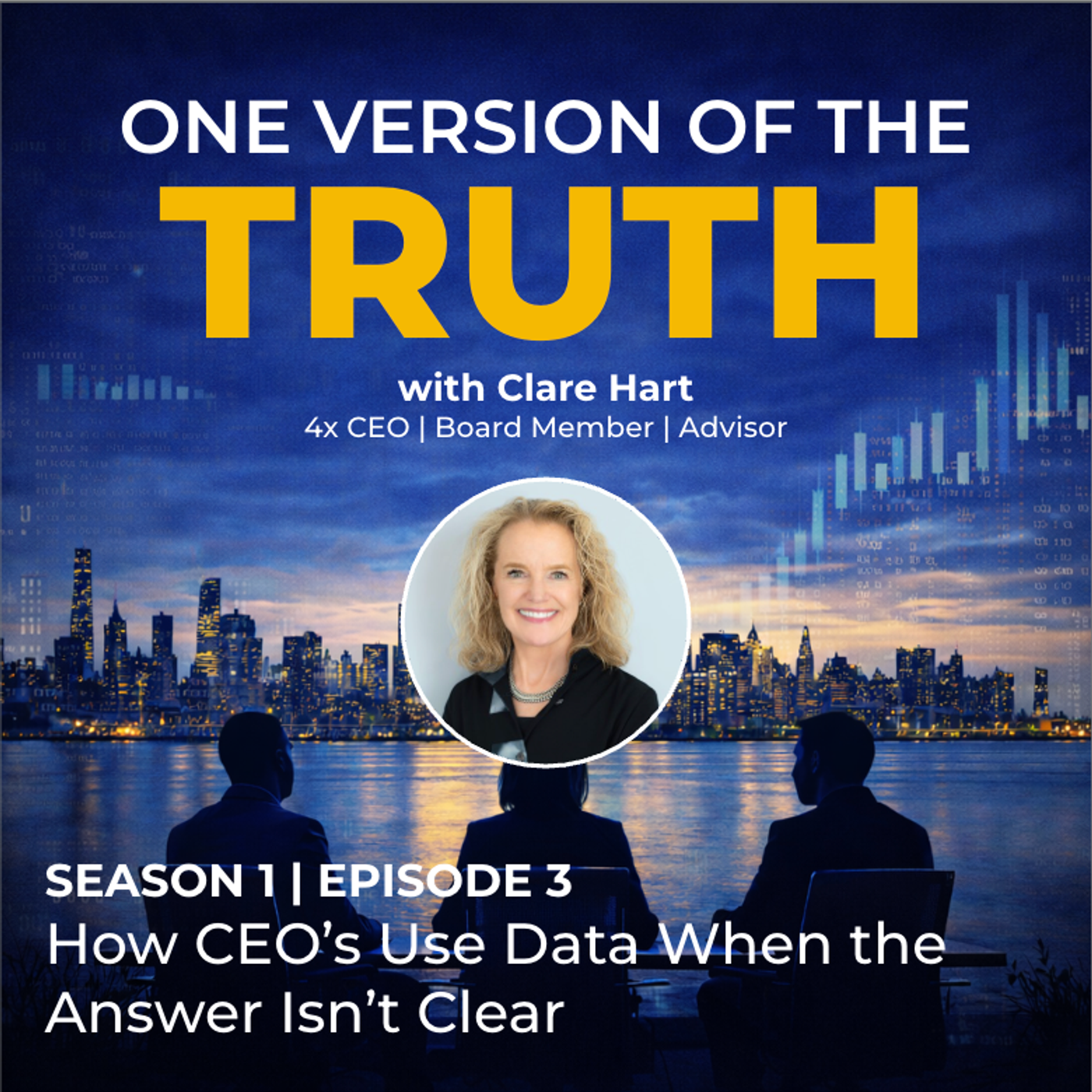 How CEO's Use Data When the Answer Isn't Clear with Clare Hart episode artwork