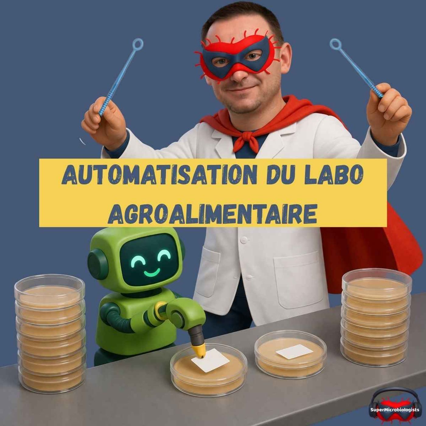 Agroalimentaire : Comment automatiser son labo de microbiologie ? - avec Mickaël Lagache episode artwork