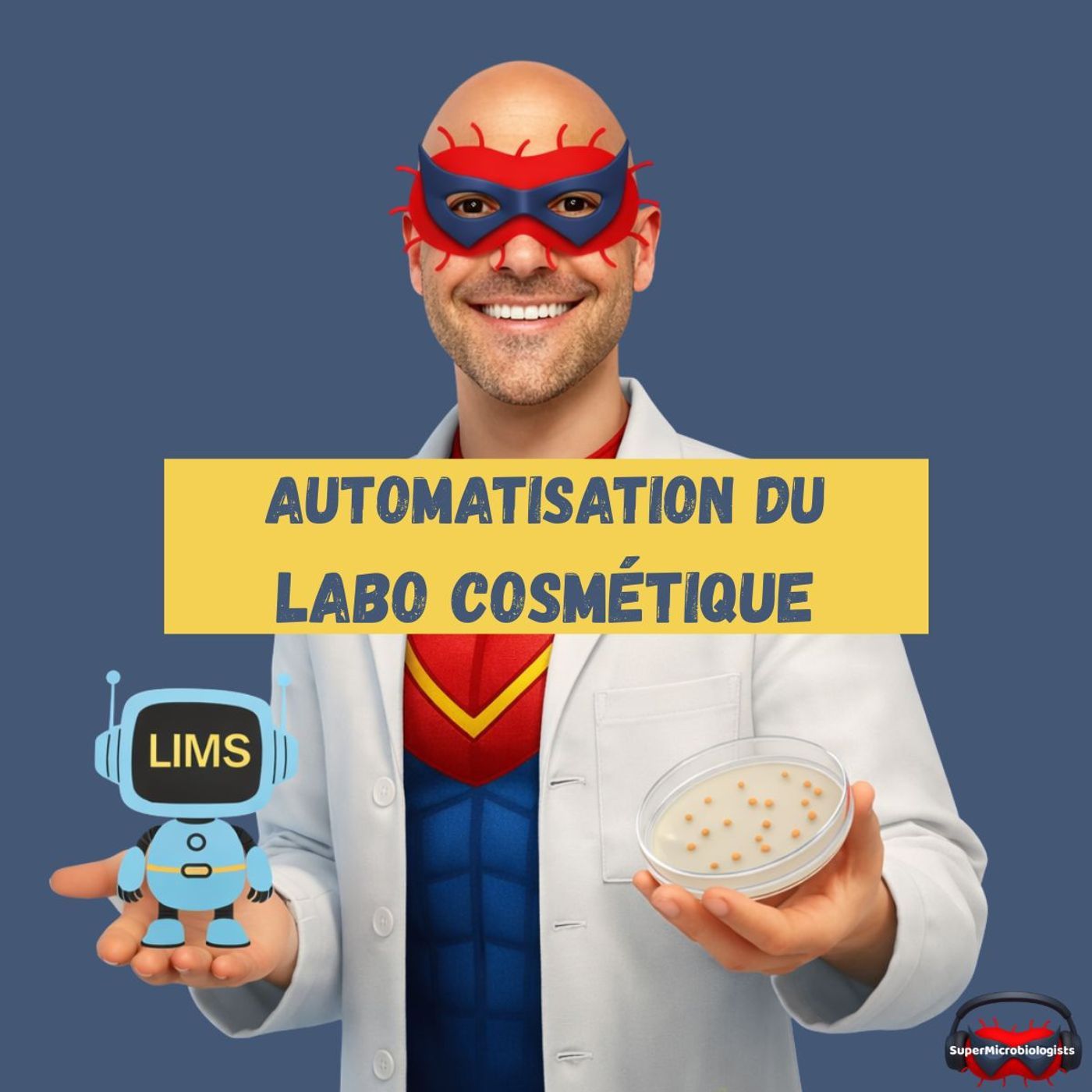 Cosmétique: Comment automatiser le labo de microbiologie ? - avec Charles Reinier episode artwork