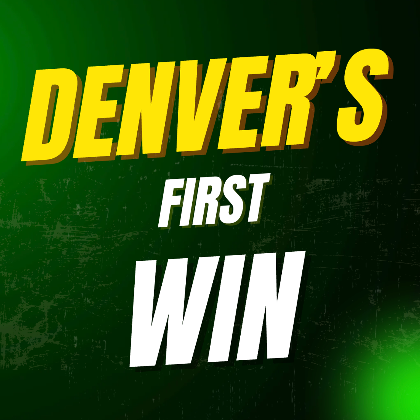 Kössler Makes History. Denver Gets Its First Win. episode artwork