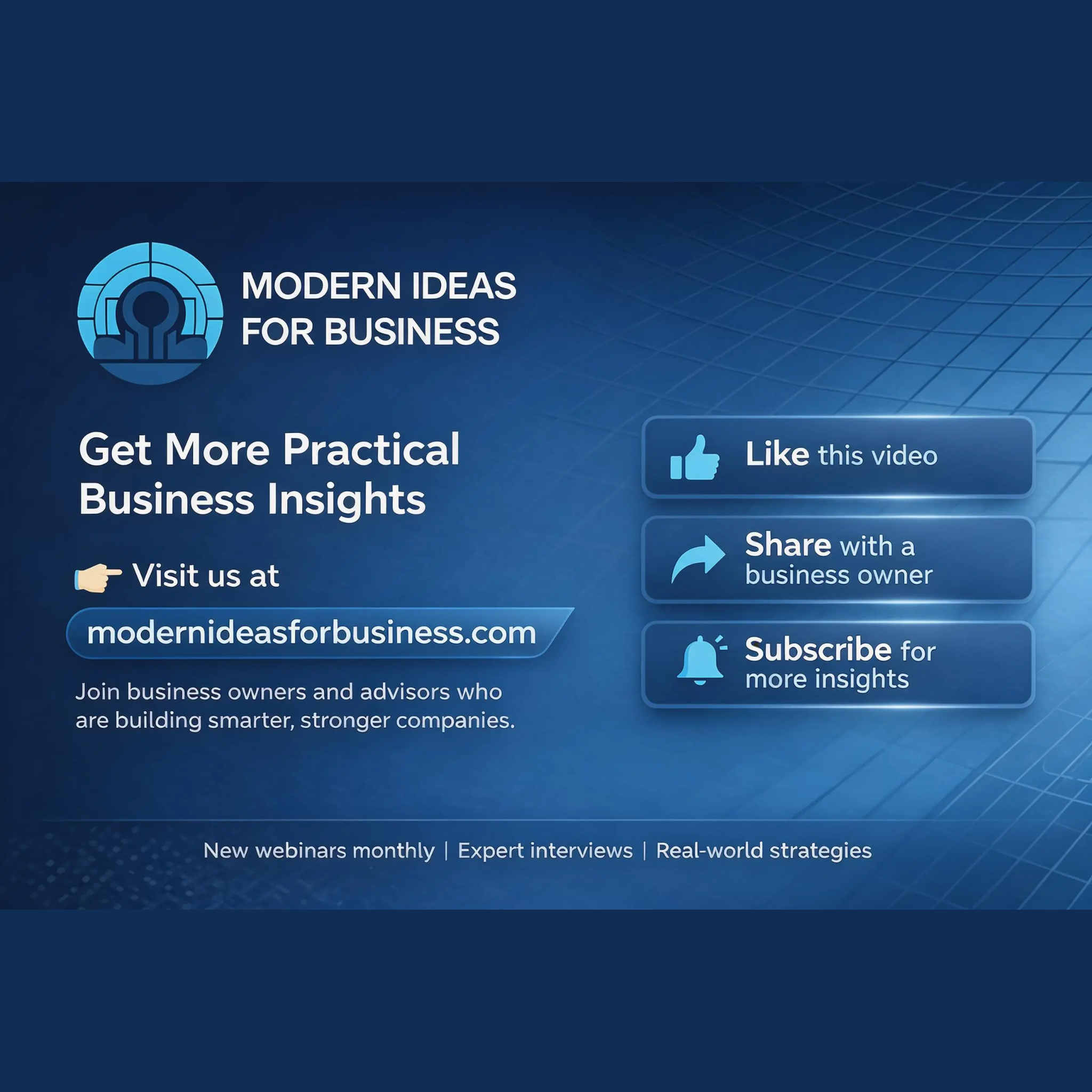 Modern Ideas for Business