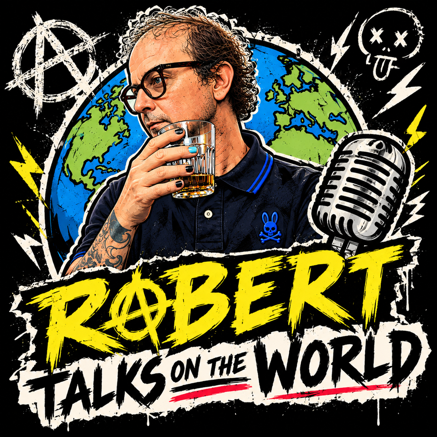Logo of the podcast Robert Talks ON The World Podcast Robert Talks ON The World