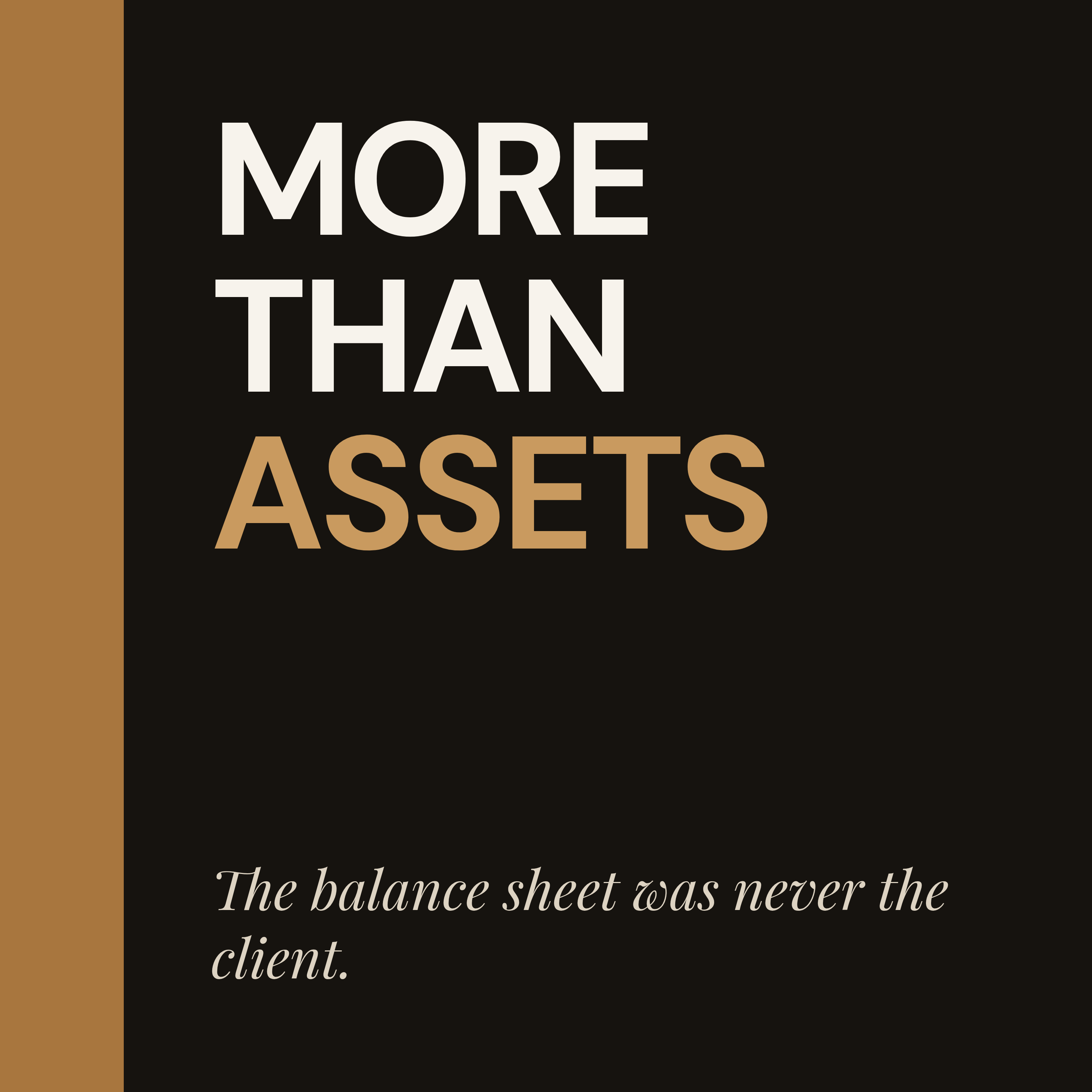More Than Assets podcast artwork