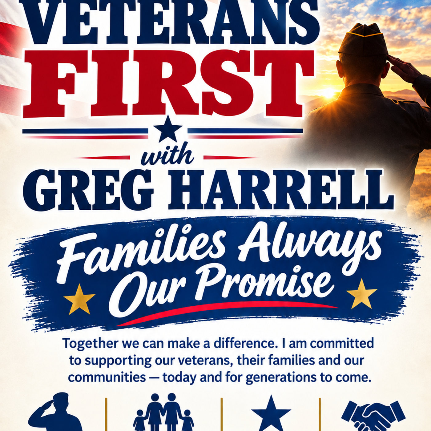 Veterans First with Greg Harrell podcast artwork