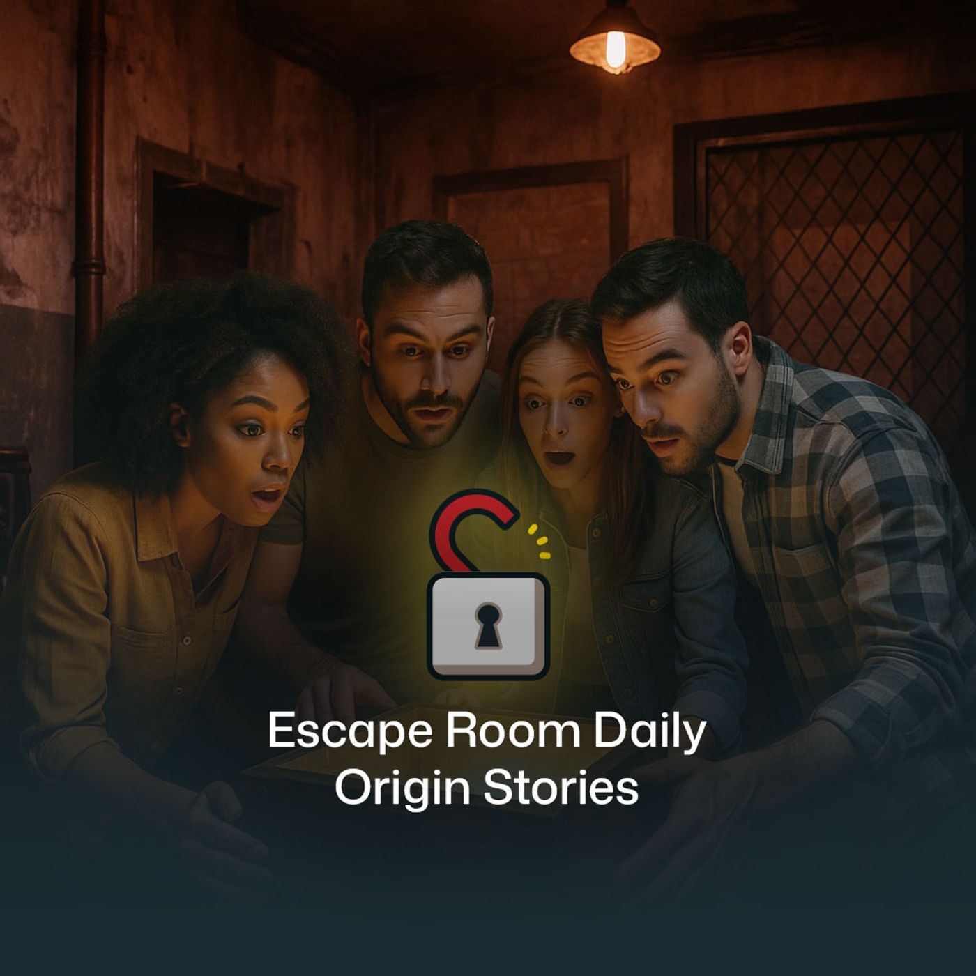 Escape Room Daily - Origin Stories podcast artwork