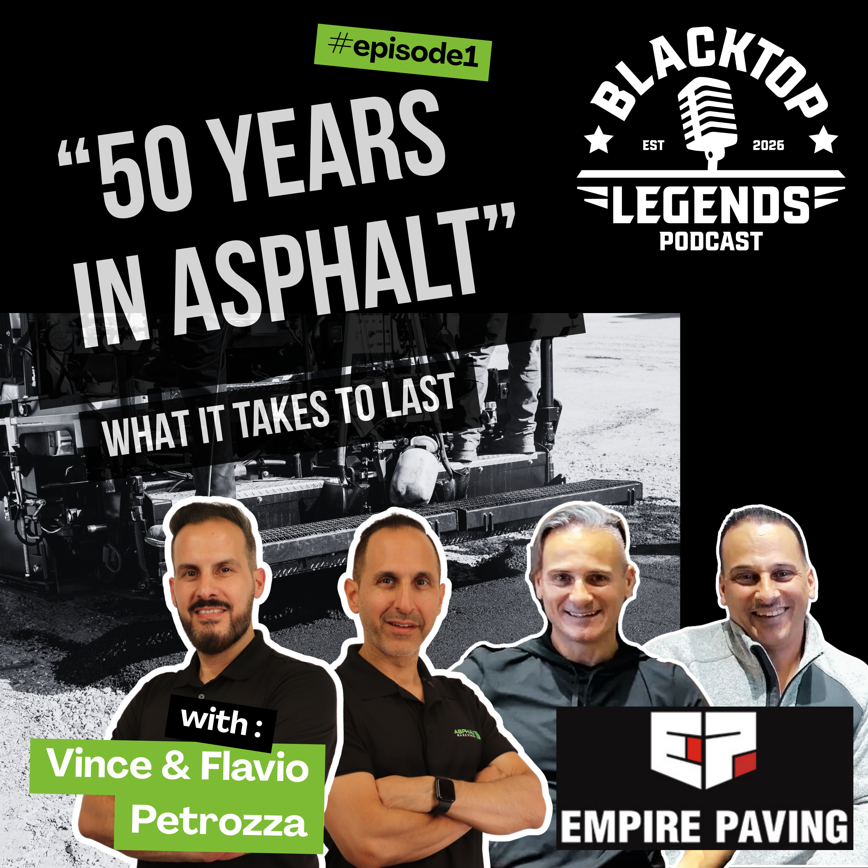 #1: 50 Years In Asphalt - What It Takes To Last | Vince & Flavio Petrozza episode artwork