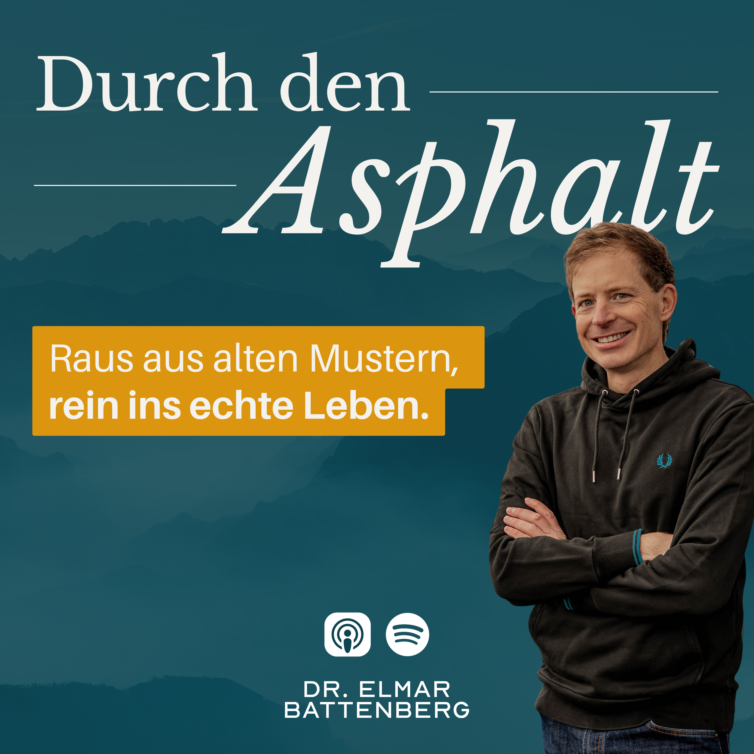 Durch den Asphalt