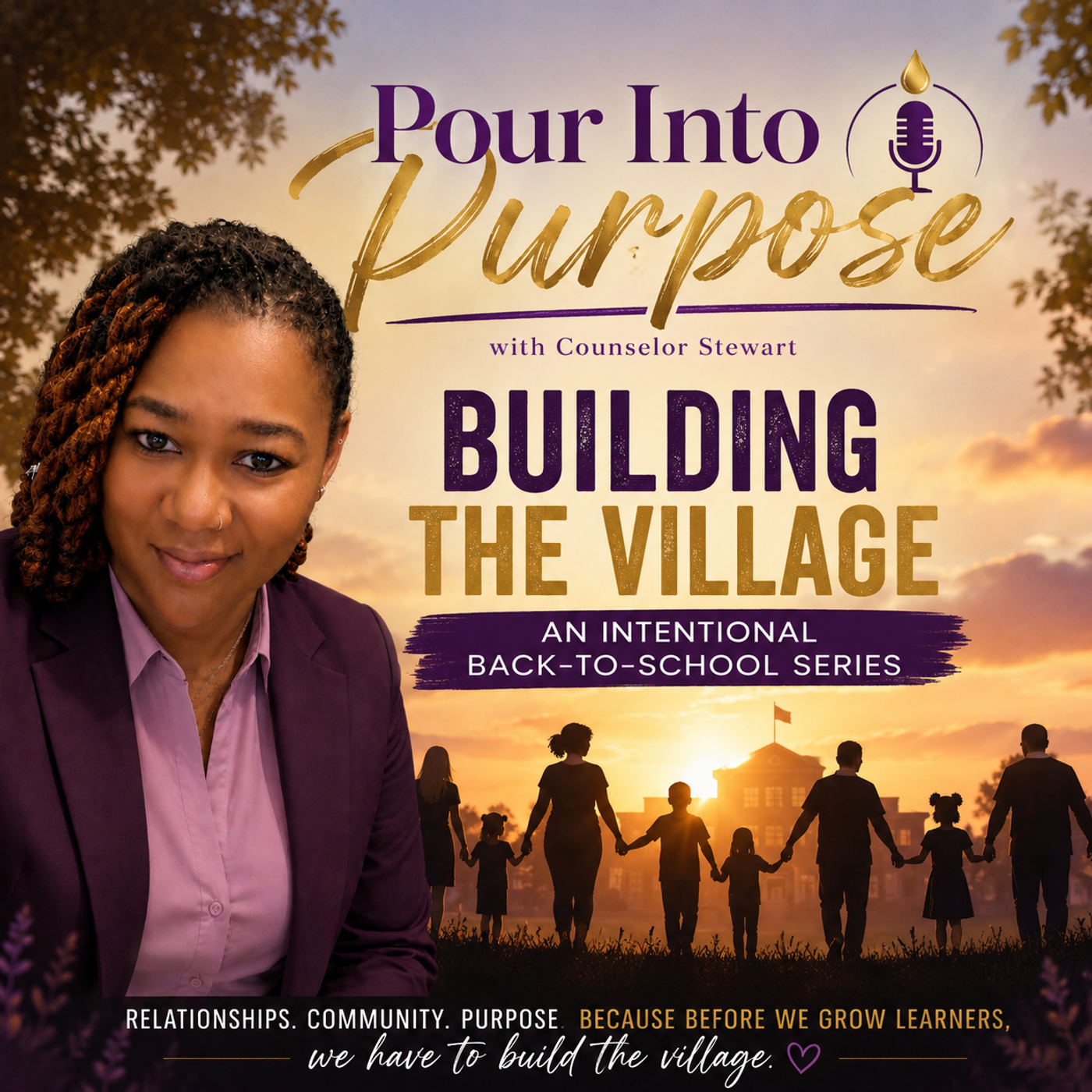 Pour Into Purpose podcast artwork